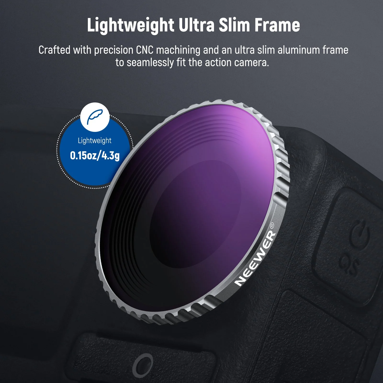 NEEWER FL-B04 ND8/ND16/ND32/ND64 Filter Set For DJI Action 5 Pro/4 - Image 6