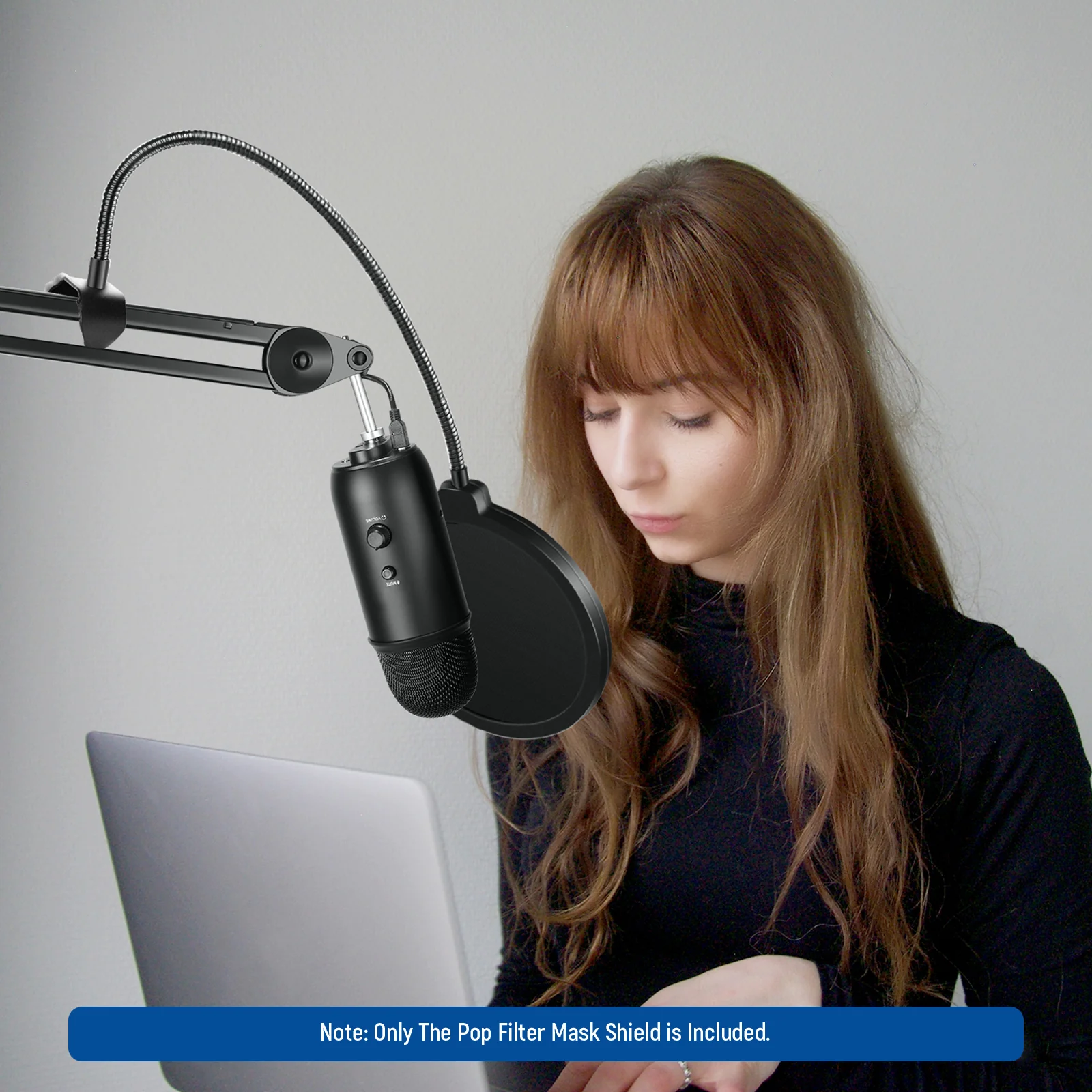 NEEWER NWN3 Studio Microphone Pop Filter Mask Shield - Image 6