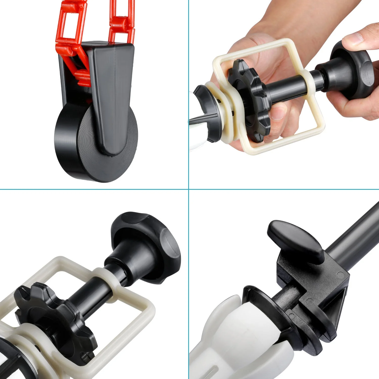 NEEWER 4-Roller Manual Background Support System - Image 5