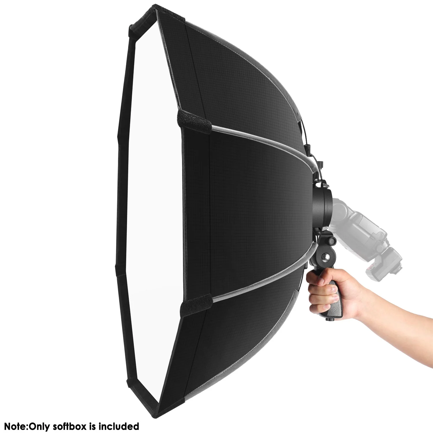 NEEWER SF-RP26 26"/65CM Quick Release Octagonal Softbox with with S-Type Mount - Image 3