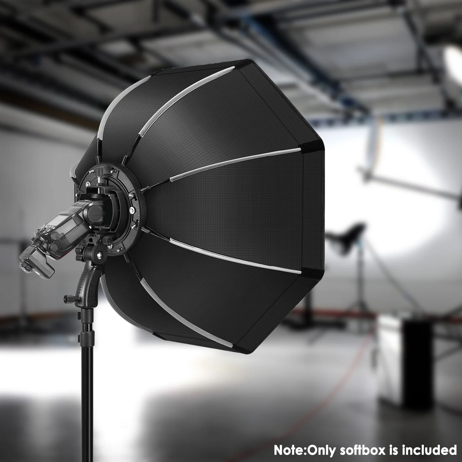 NEEWER SF-RP26 26"/65CM Quick Release Octagonal Softbox with with S-Type Mount - Image 6
