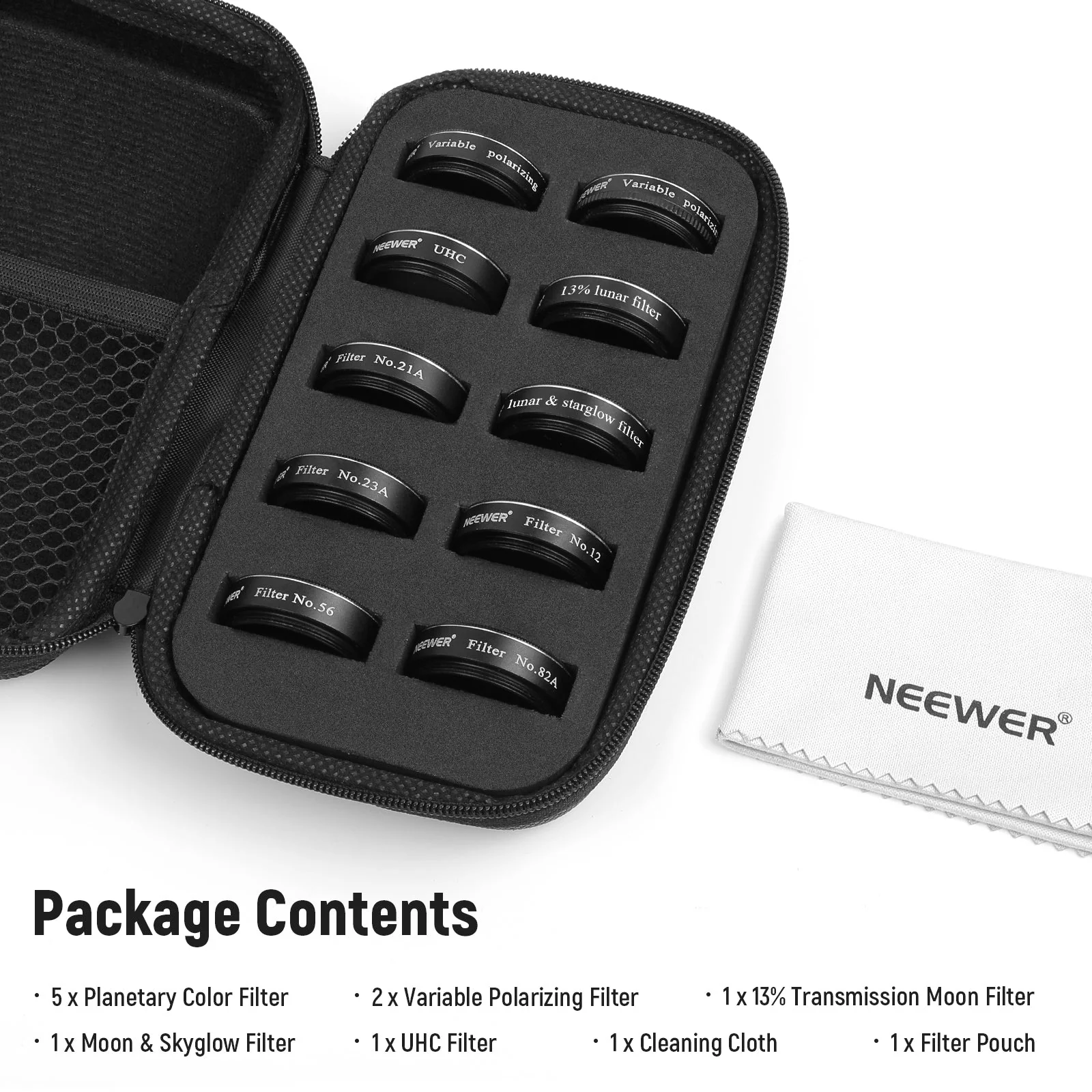 NEEWER 1.25” Telescope Eyepiece Filter Set - Image 8