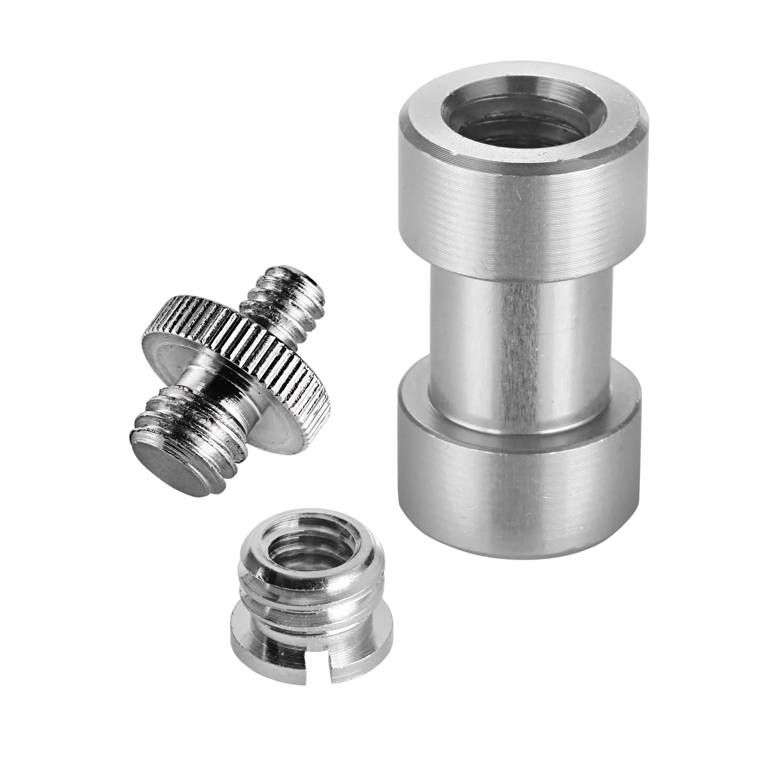 NEEWER 15 Pieces 1/4" 3/8" Metal Threaded Screw Converter - Image 3