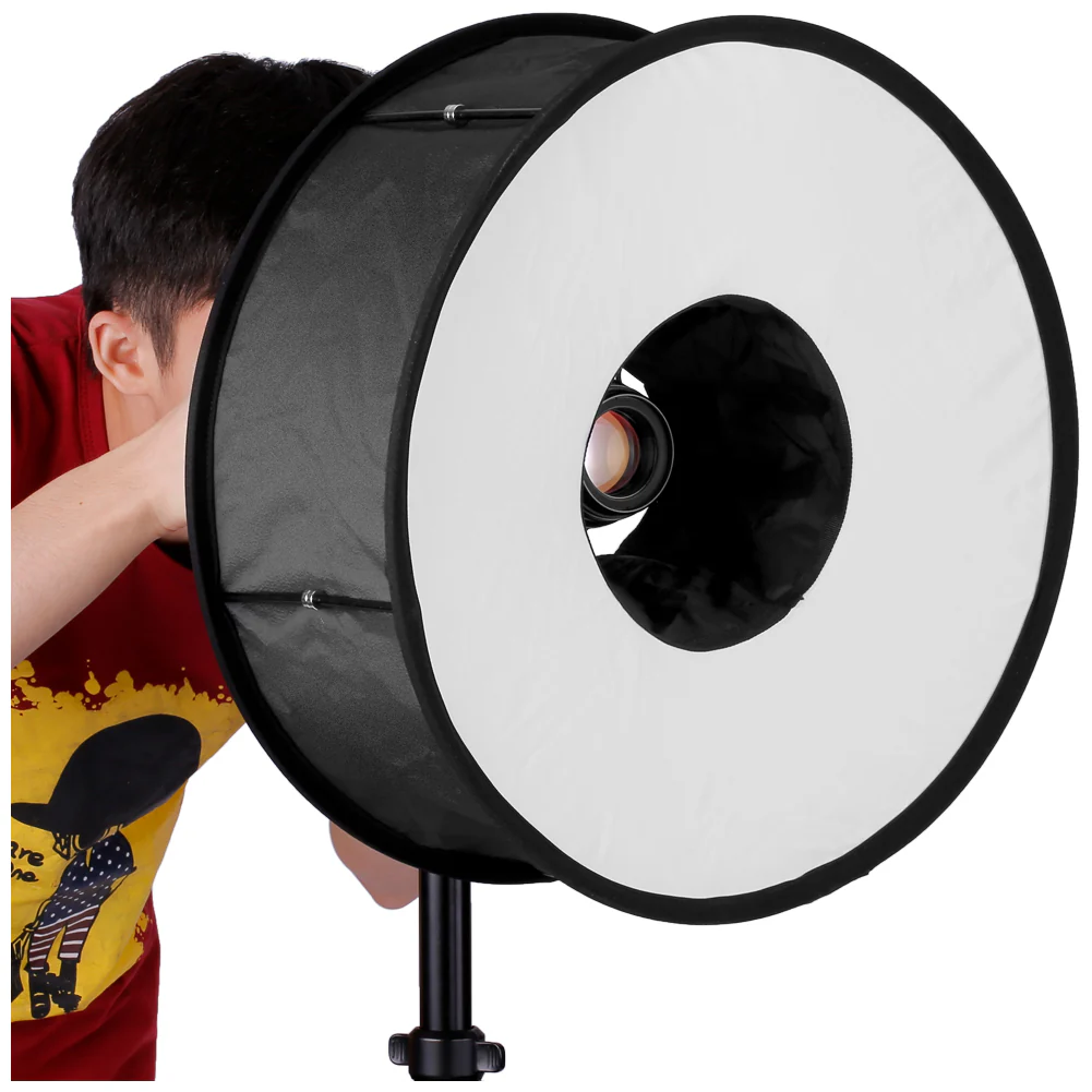 NEEWER 18"/45cm Round Universal Collapsible Magnetic Ring Flash Diffuser Softbox - Image 3