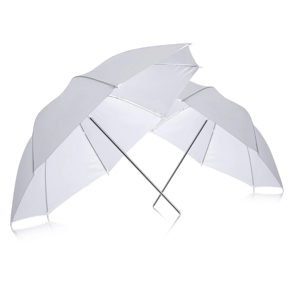 NEEWER 33"/83cm White Translucent Reflector Umbrella - Image 2