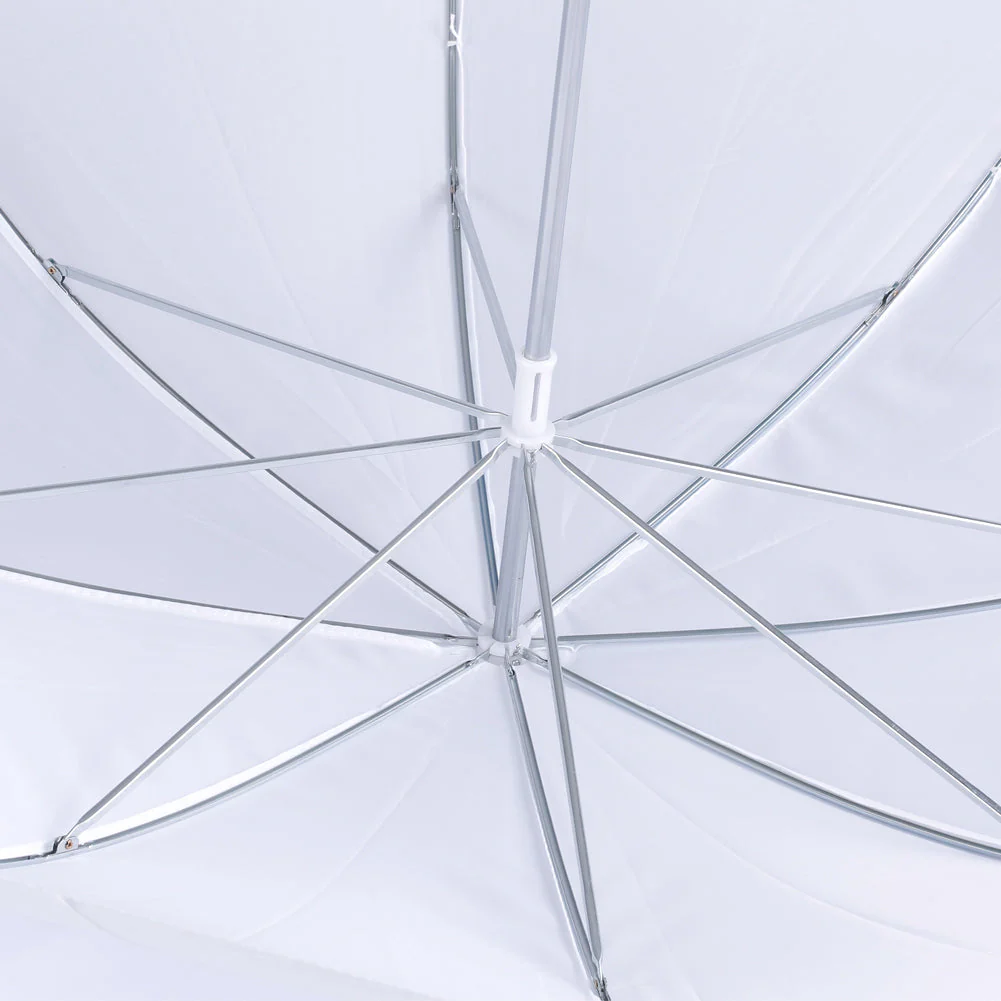 NEEWER 33"/83cm White Translucent Reflector Umbrella - Image 5