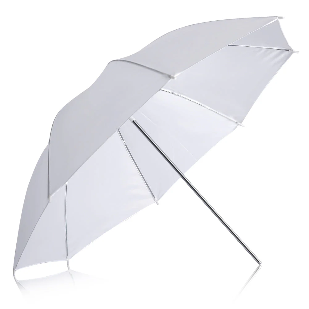 NEEWER 33"/83cm White Translucent Reflector Umbrella - Image 9