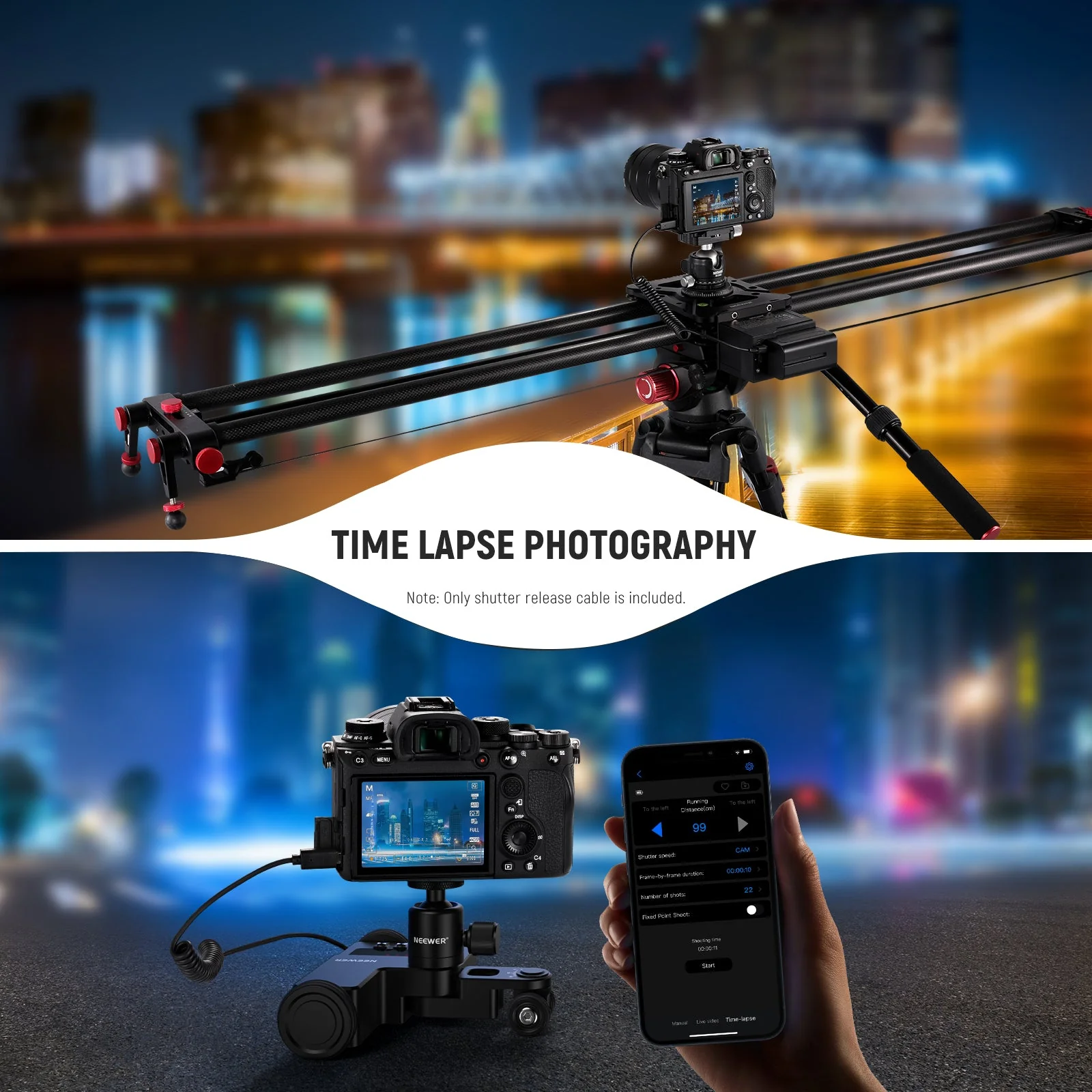 NEEWER 2.5mm to S2 Remote Shutter Release Cable for Sony - Image 5