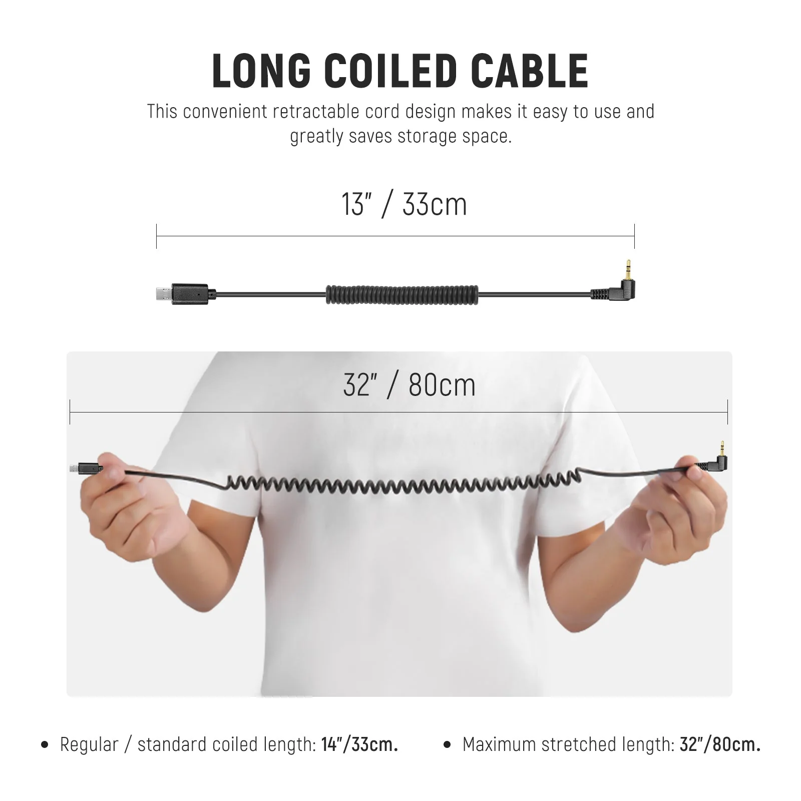 NEEWER 2.5mm to S2 Remote Shutter Release Cable for Sony - Image 7