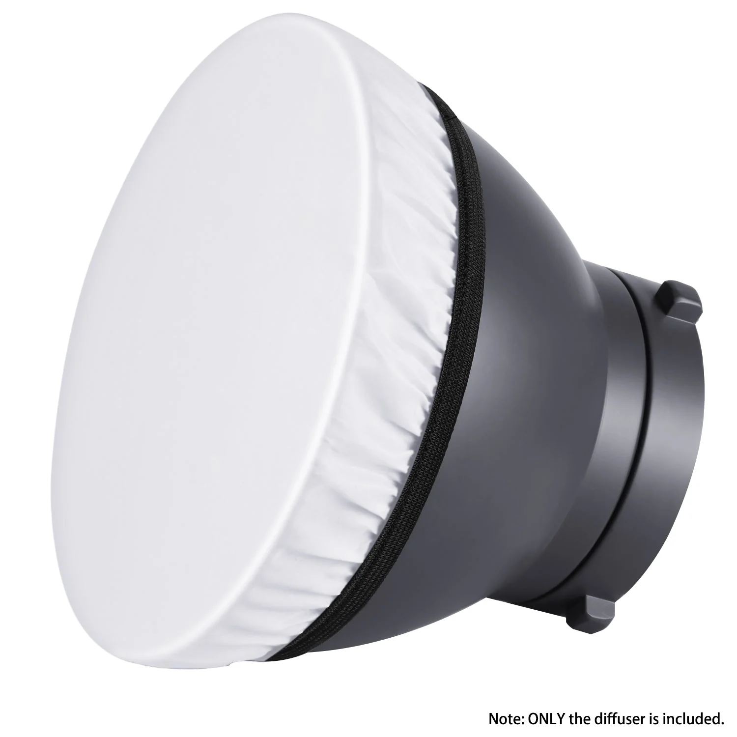 NEEWER 2-Pack 7" / 18CM Soft Diffuser Sock For Strobe Light - Image 6