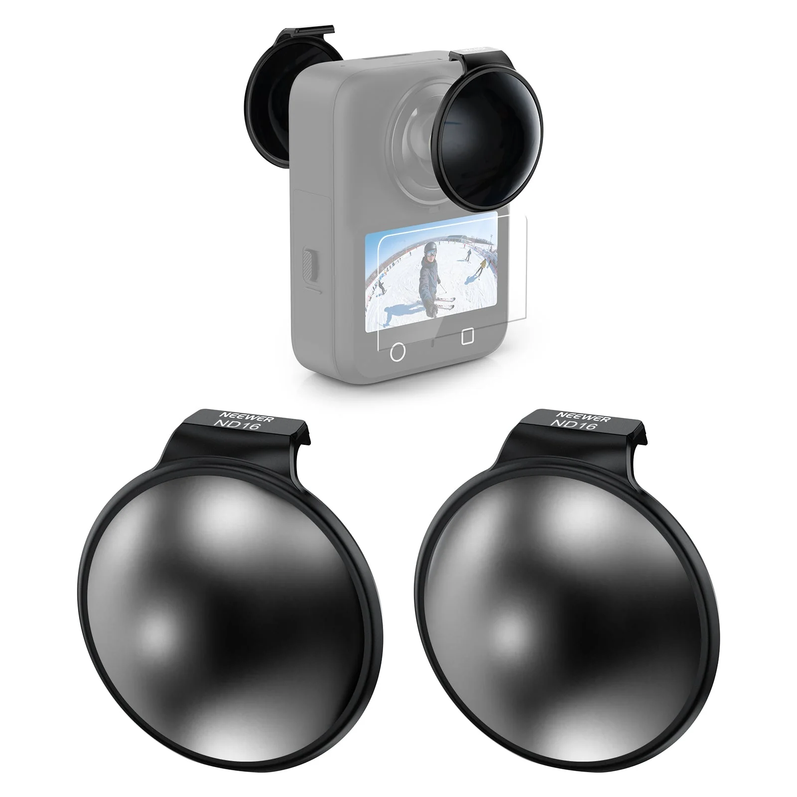 NEEWER 2 Pack ND Filter Set Compatible with DJI Osmo 360 - Image 10