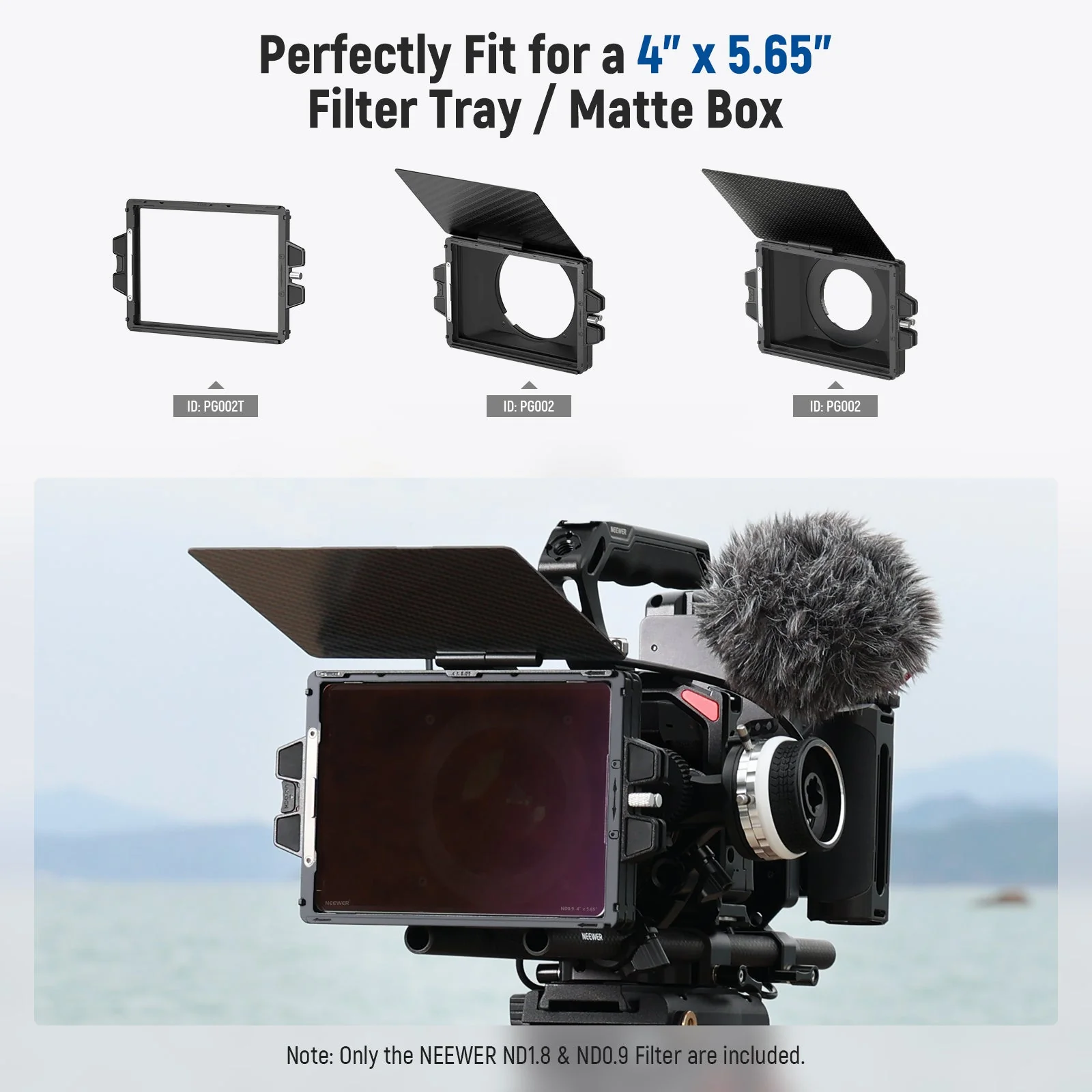 NEEWER 2 Pack ND0.9 (3Stops) & ND1.8 (6Stops) Square Film Filters - Image 4