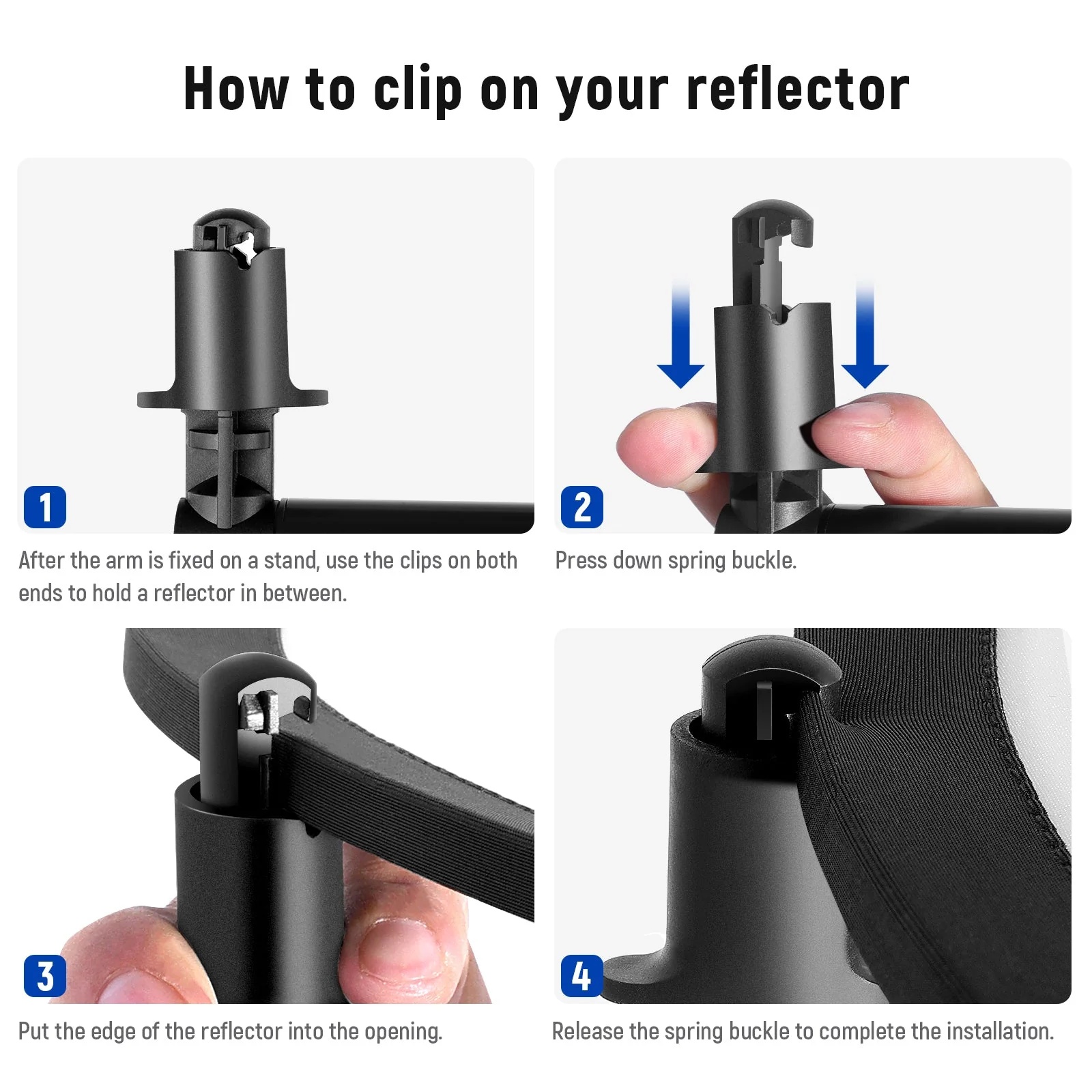 NEEWER 1.2M Extendable Reflector Holder Arm - Image 6