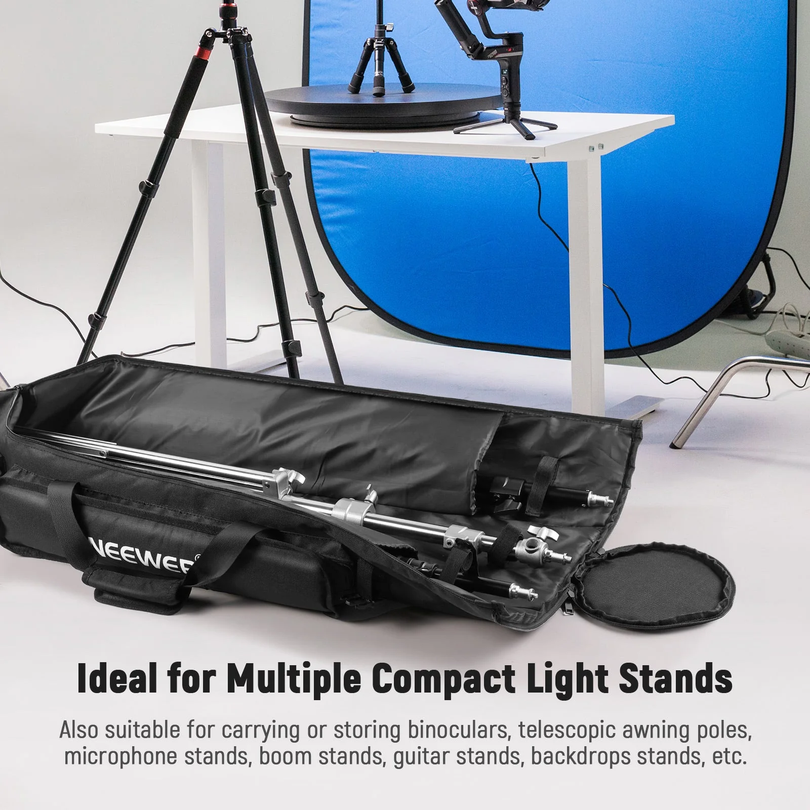 NEEWER 39.37"x7.08"x7.08" Tripod Carrying Case - Image 3