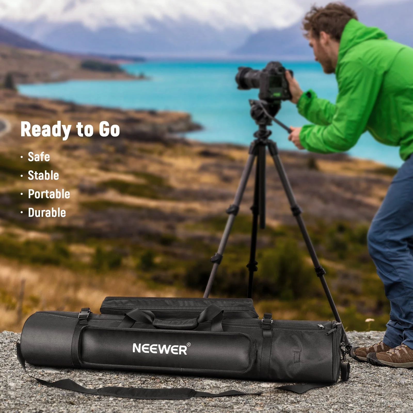 NEEWER 39.37"x7.08"x7.08" Tripod Carrying Case - Image 8