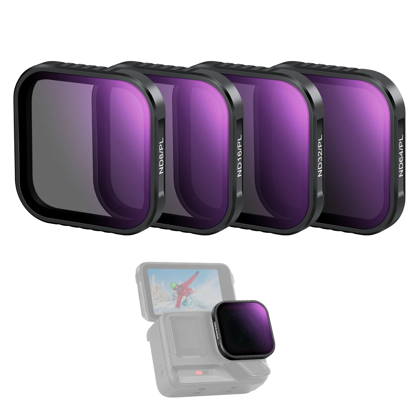 NEEWER FL-C29/FL-C30/FL-C31 4 Pack Filter Set For Insta360 Ace Pro/Ace Pro 2 - Image 19