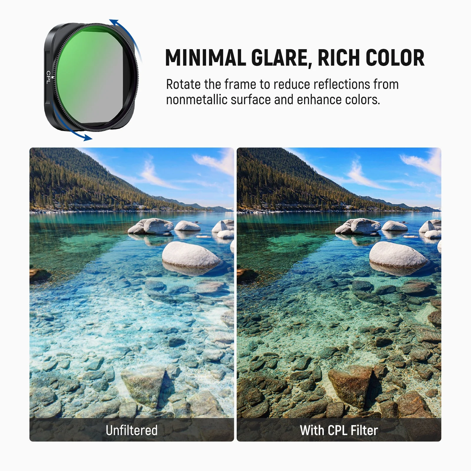 NEEWER FL-C29/FL-C30/FL-C31 4 Pack Filter Set For Insta360 Ace Pro/Ace Pro 2 - Image 3