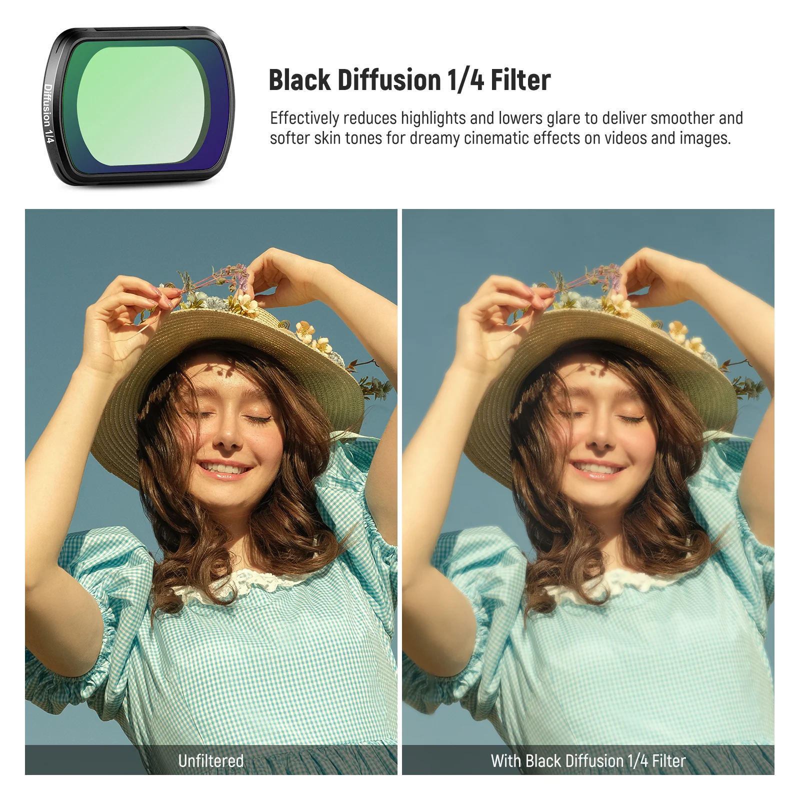 NEEWER 4 Pack Magnetic Effect Filter Set for DJI OSMO Pocket 3 / Pocket 4 - Image 3
