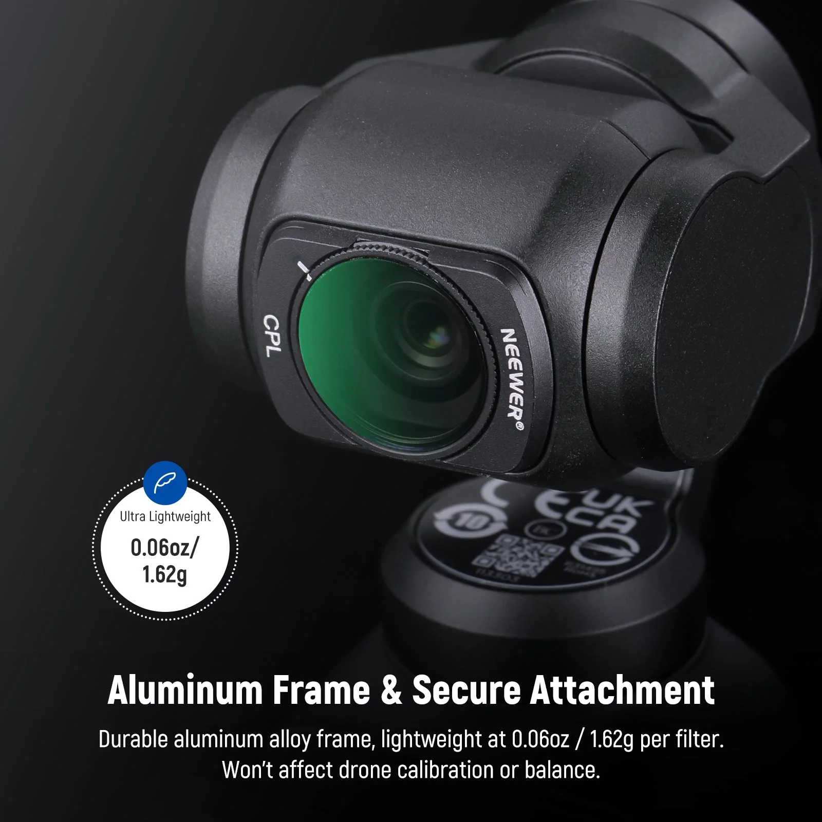 NEEWER 4 Pack Magnetic ND Filter Set compatible with DJI OSMO Pocket 3 / Pocket 4 - Image 7
