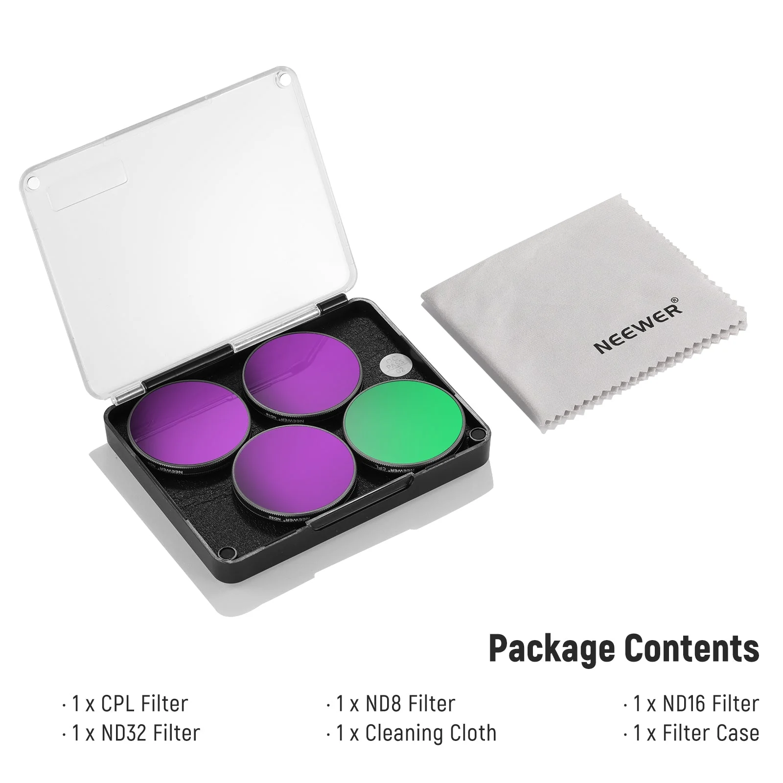NEEWER ND&CPL ND/PL Filter Set for Action 3/4/5 Pro - Image 10