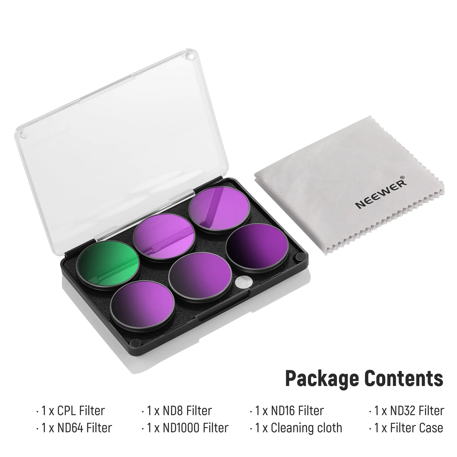 NEEWER ND&CPL ND/PL Filter Set for Action 3/4/5 Pro - Image 11