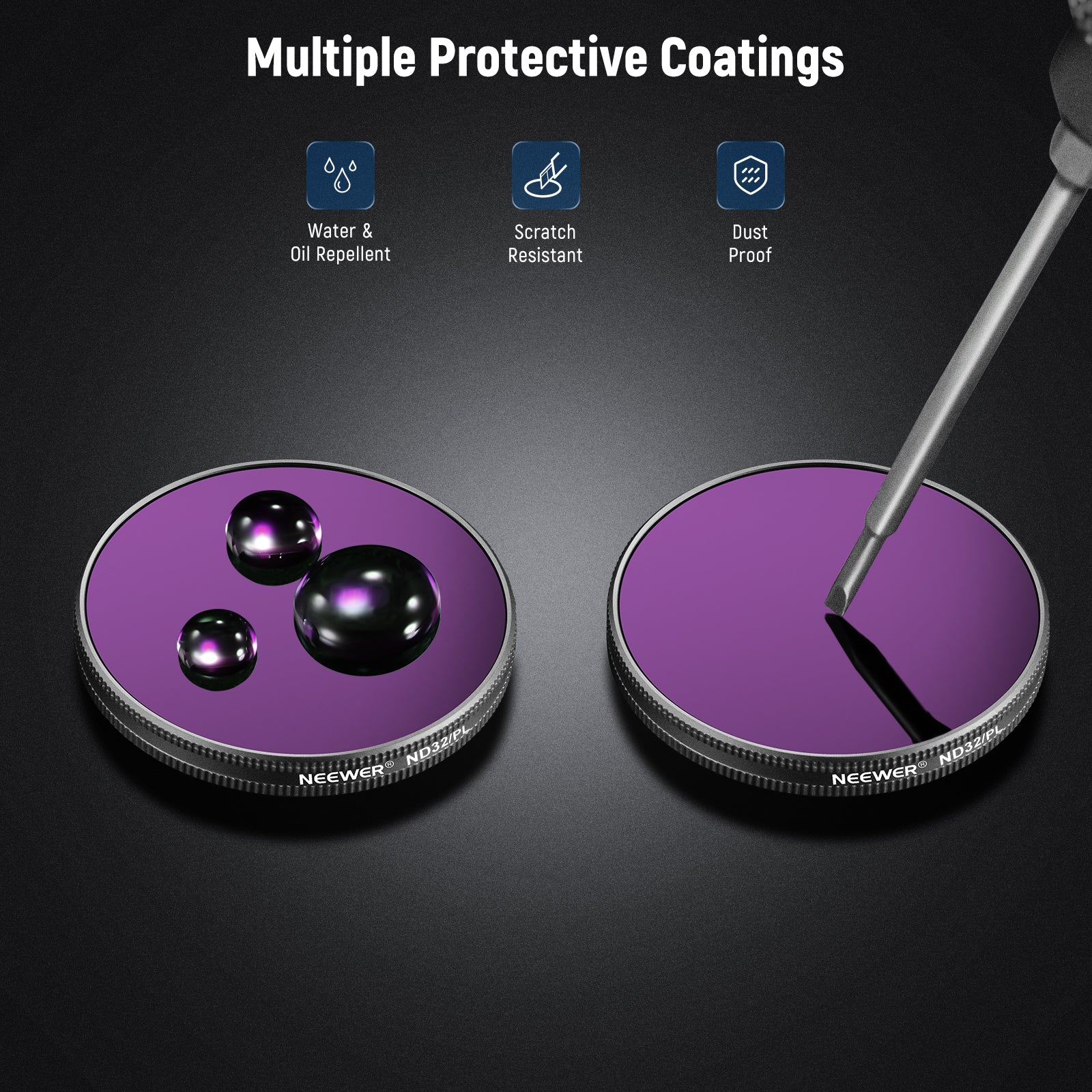 NEEWER ND&CPL ND/PL Filter Set for Action 3/4/5 Pro - Image 7