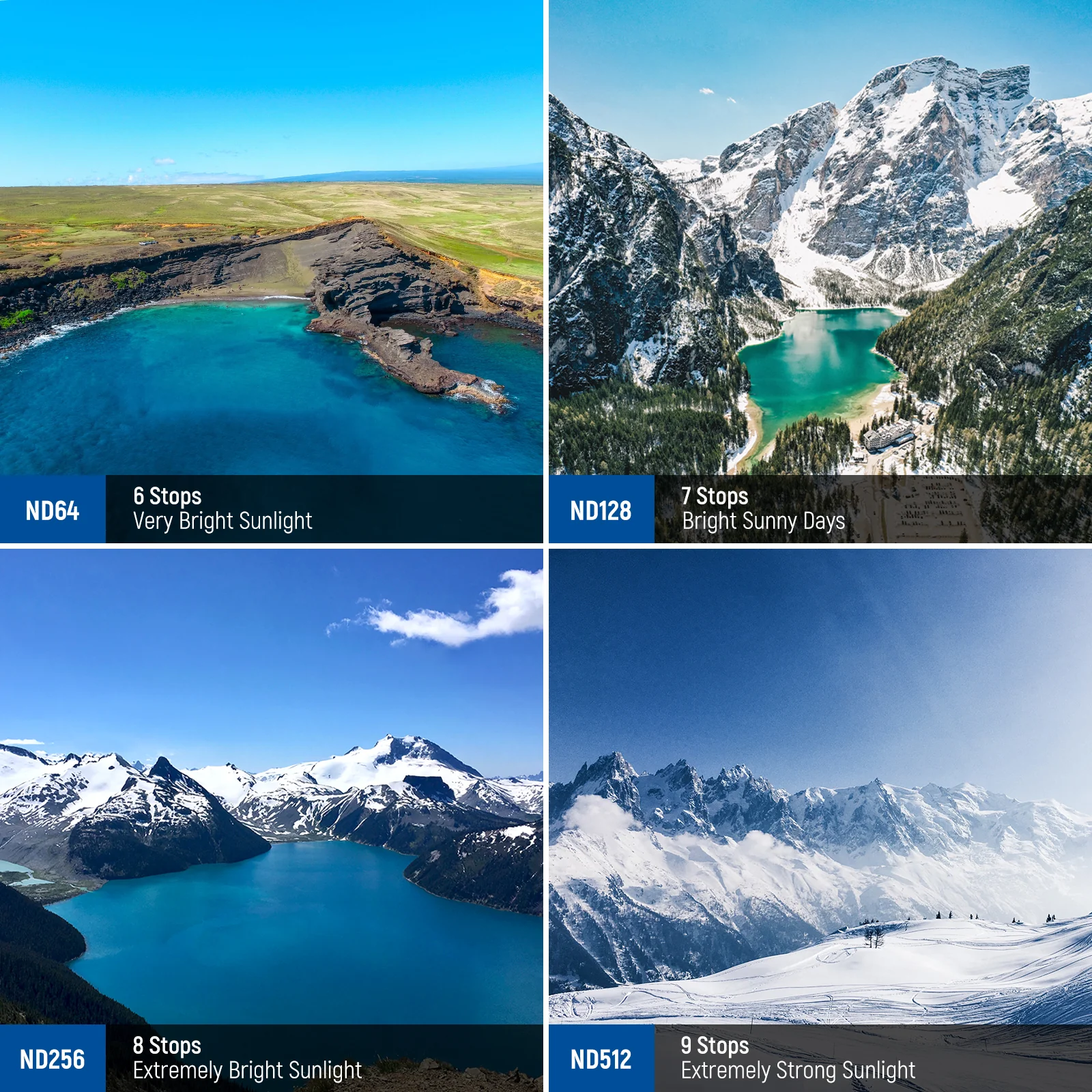 NEEWER 4 Pack Variable ND Filter Set compatible with DJI Mini 4 Pro - Image 6