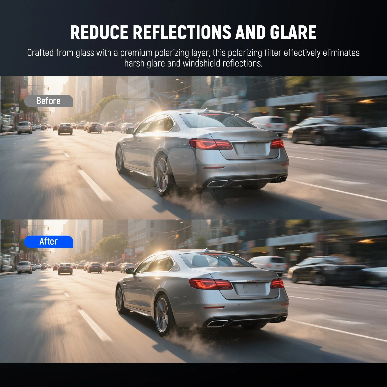 NEEWER 40mm CPL Filter for Dashcam - Image 3