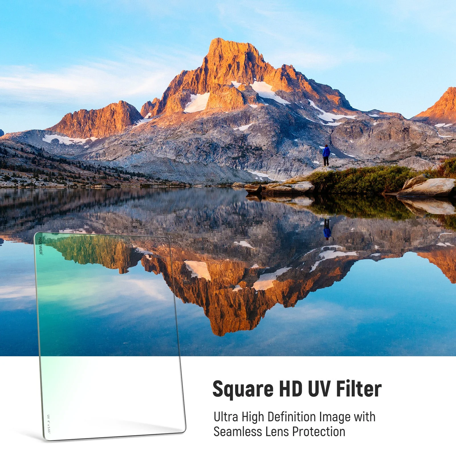 NEEWER 4"x5.65" Square UV Filter - Image 3
