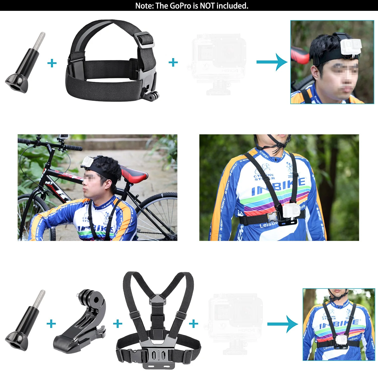 NEEWER 50-In-1 Action Camera Accessory Kit - Image 3