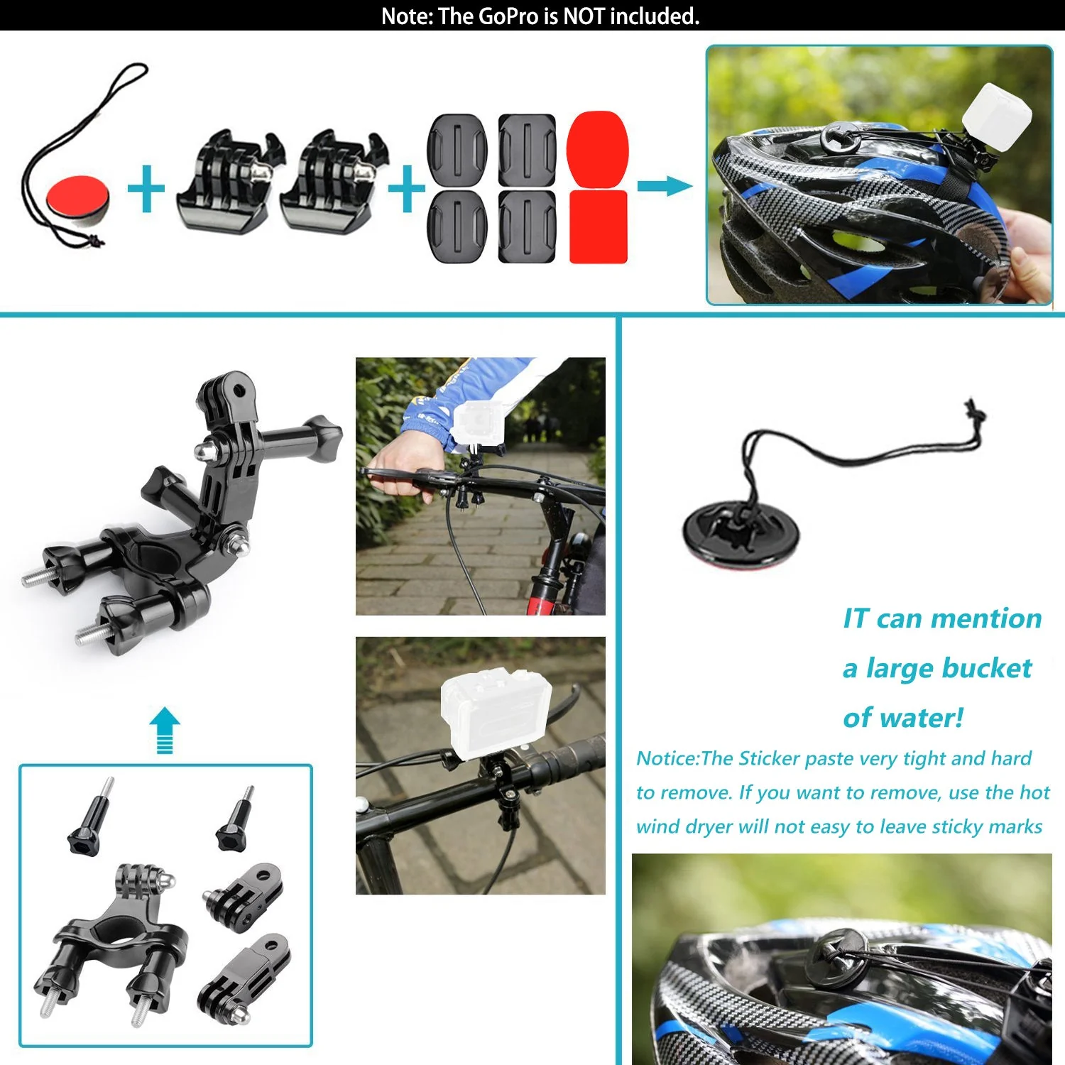 NEEWER 50-In-1 Action Camera Accessory Kit - Image 5
