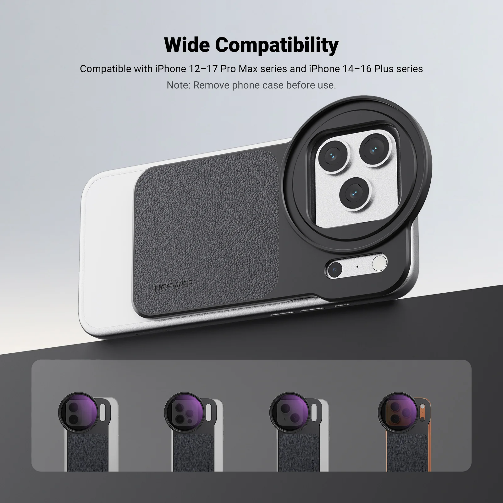 NEEWER FH-05 6.9" Magnetic Filter Backplate Kit For iPhone Pro Max & Plus Versions - Image 11