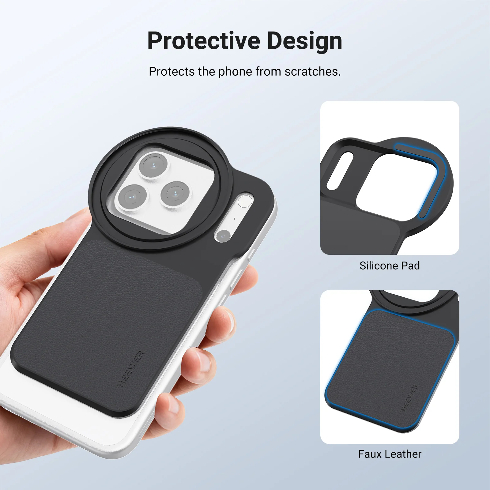 NEEWER FH-05 6.9" Magnetic Filter Backplate Kit For iPhone Pro Max & Plus Versions - Image 17