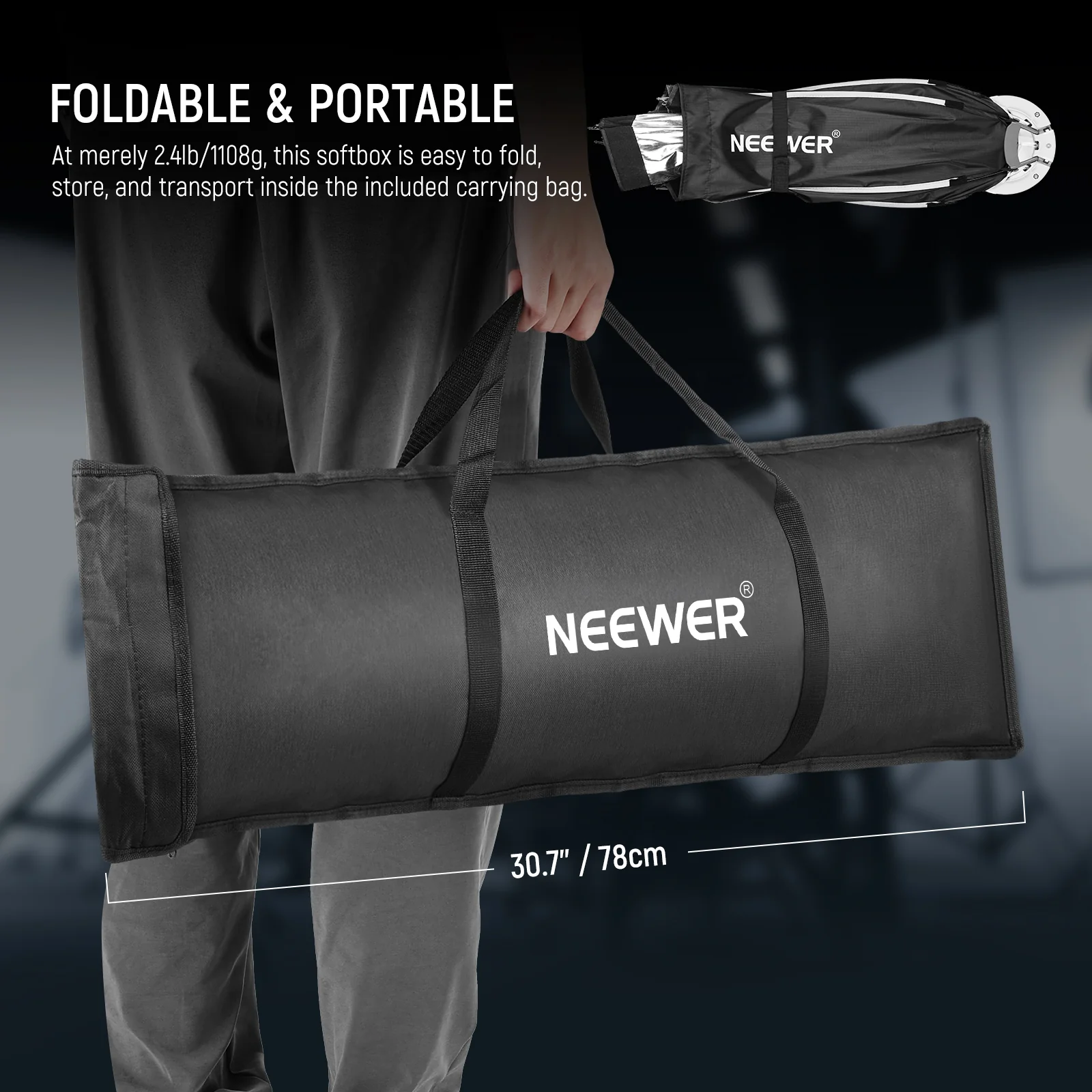 NEEWER 45cm/65cm/90cm Quick Release Octagonal Softbox - Image 15