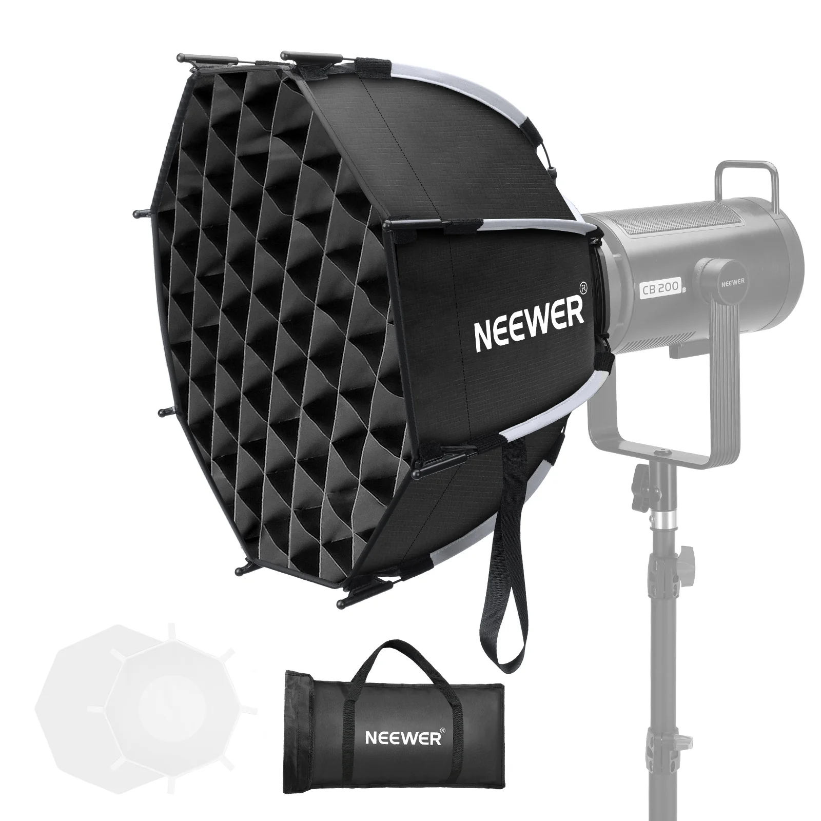 NEEWER 45cm/65cm/90cm Quick Release Octagonal Softbox - Image 25