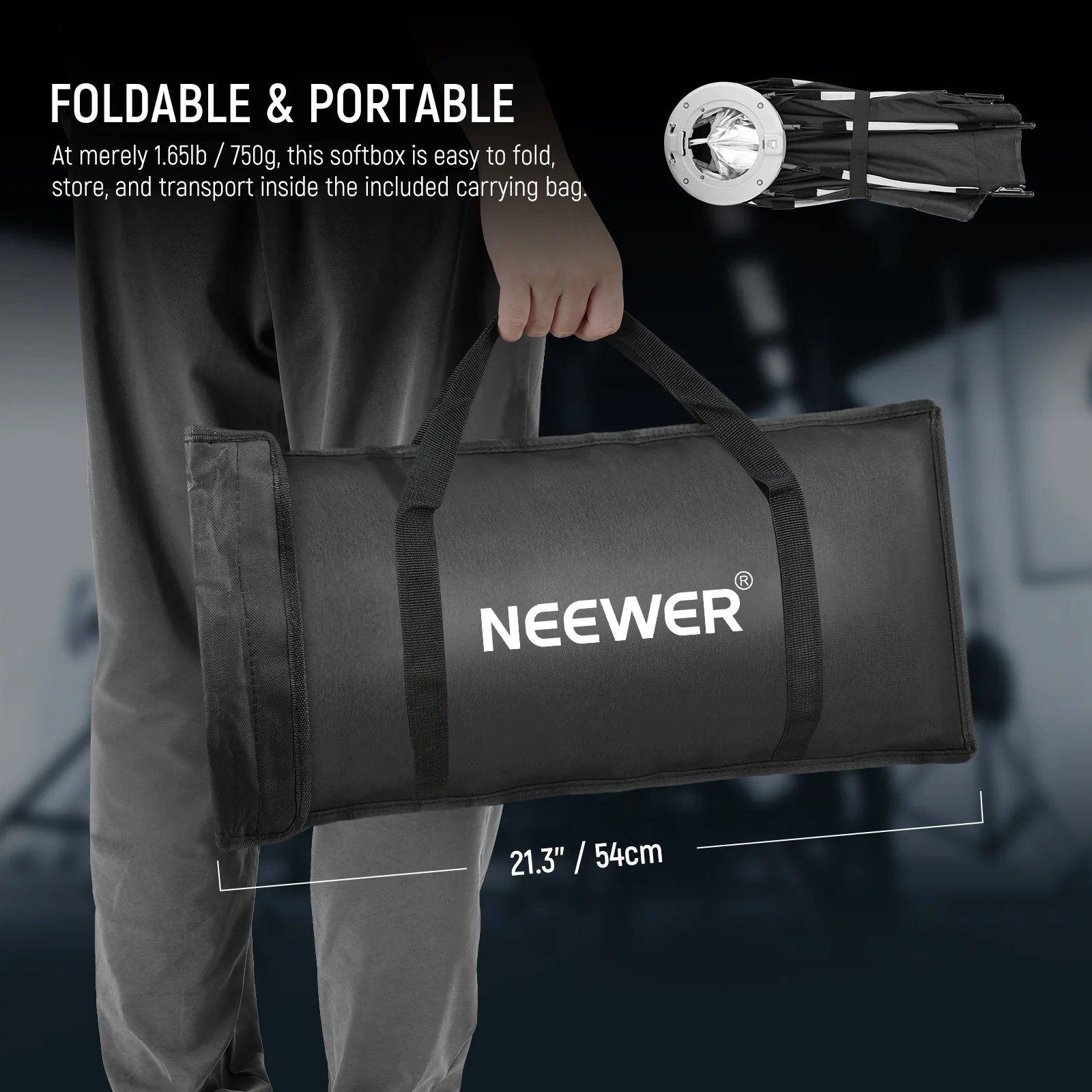NEEWER 45cm/65cm/90cm Quick Release Octagonal Softbox - Image 31