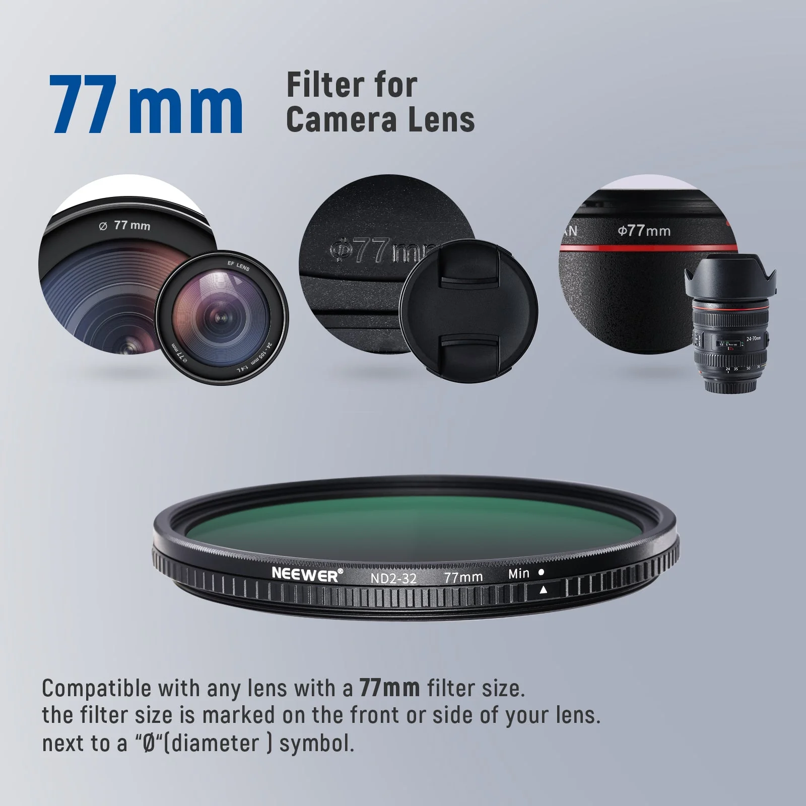NEEWER ND2-ND32 Variable ND Filter - Image 3