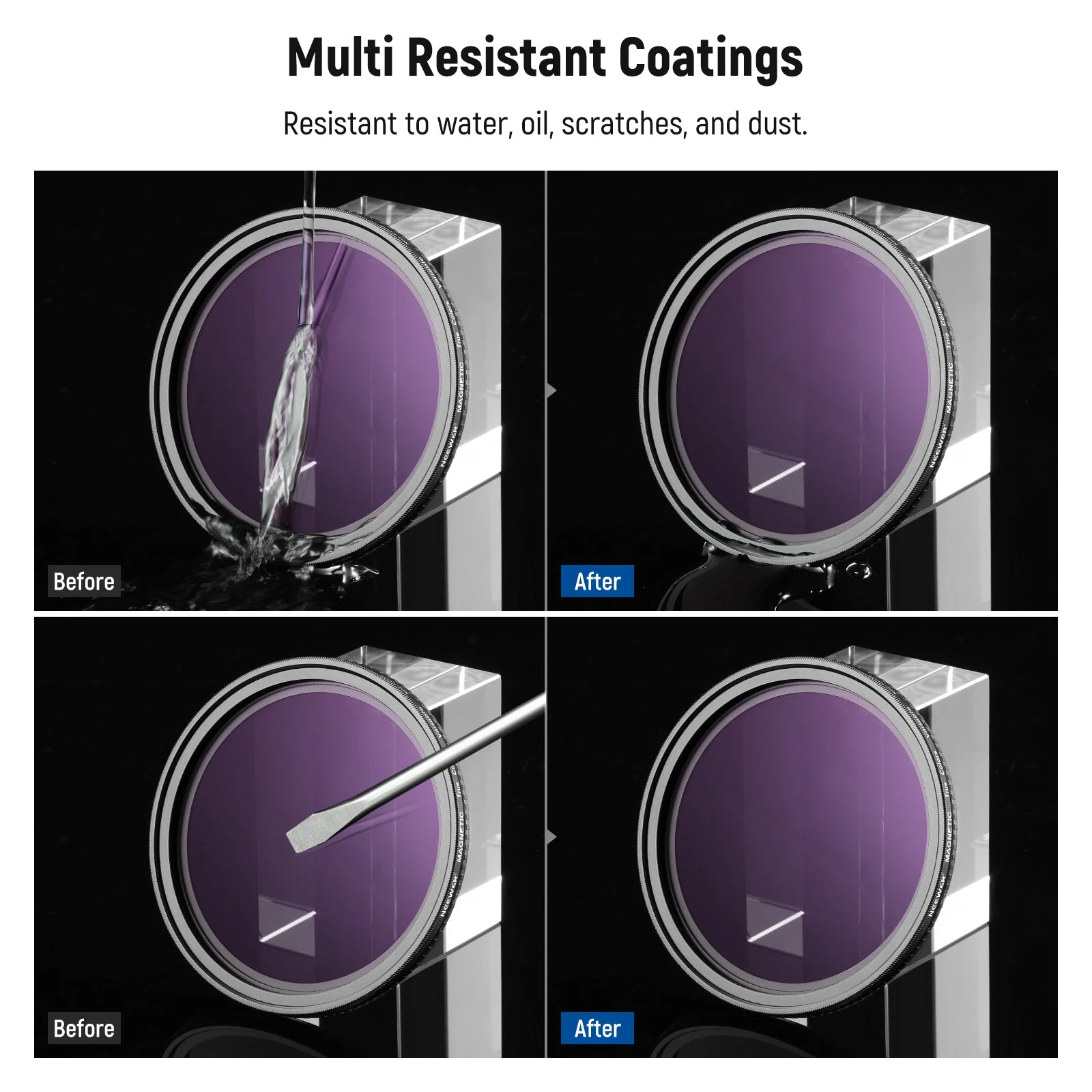 NEEWER 67mm Filter Set For iPhone 16 Pro/16 Pro Max Cage (PA073/PA074) - Image 24