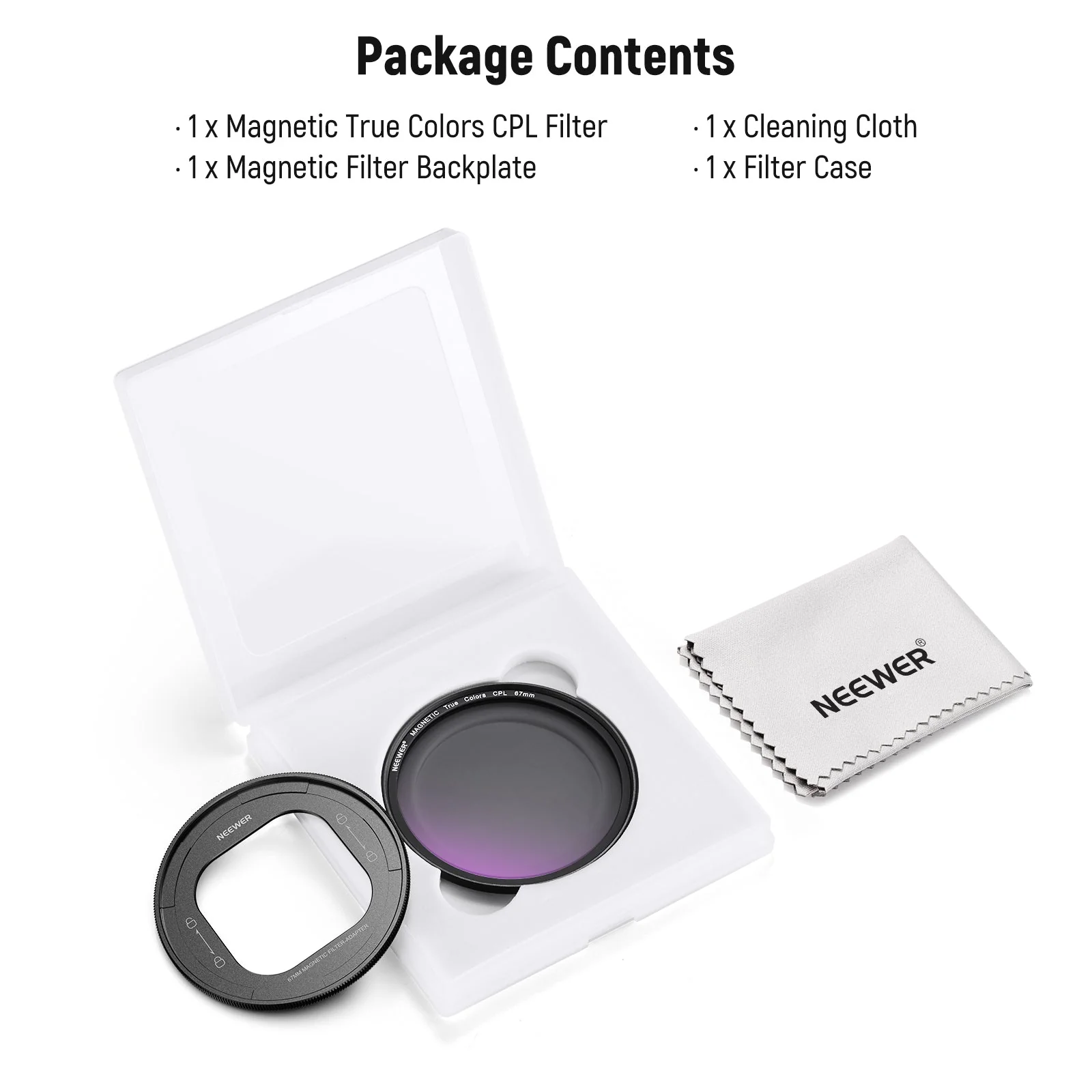 NEEWER 67mm Filter Set For iPhone 16 Pro/16 Pro Max Cage (PA073/PA074) - Image 9