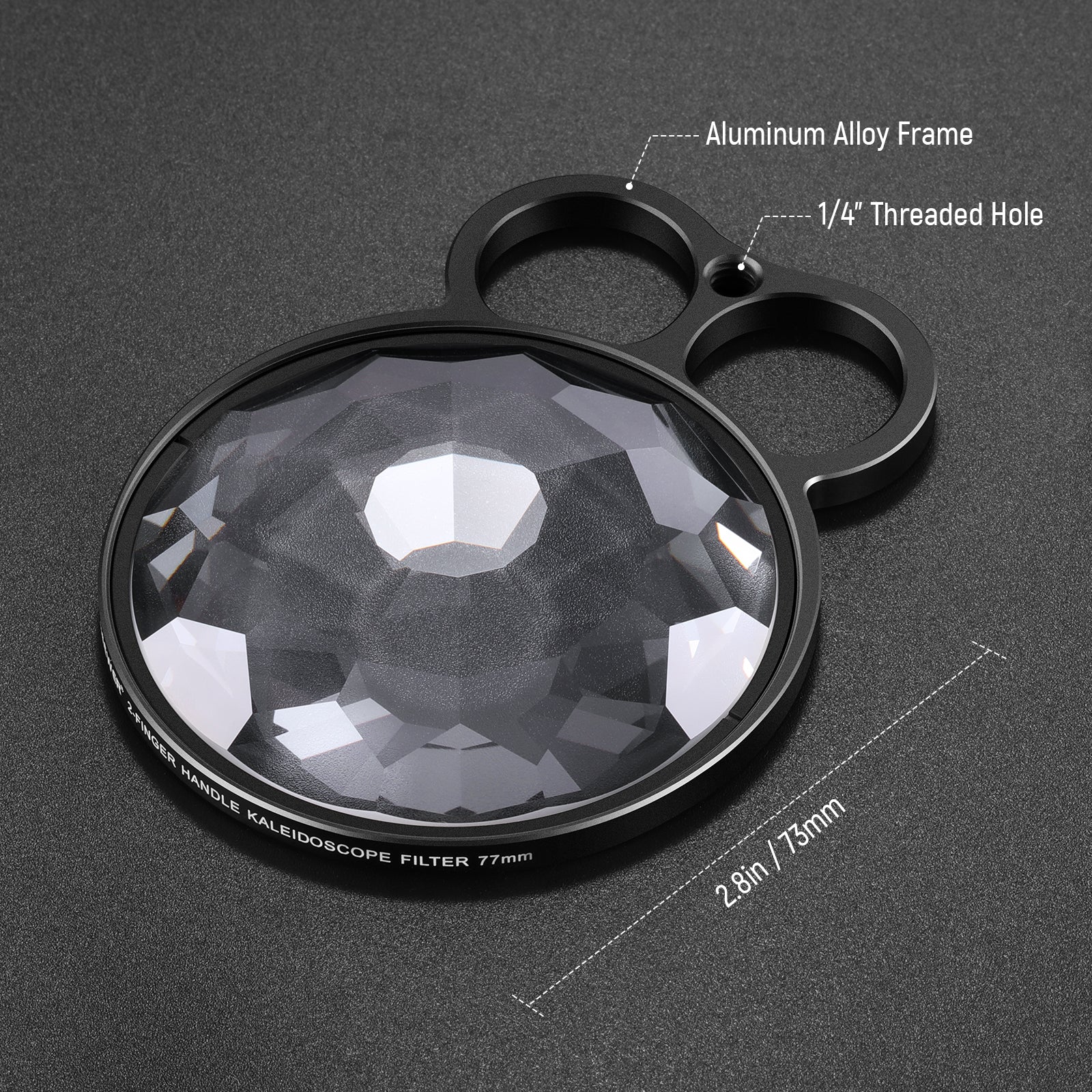 NEEWER 77mm Handheld Kaleidoscope Prism Lens Filter - Image 6