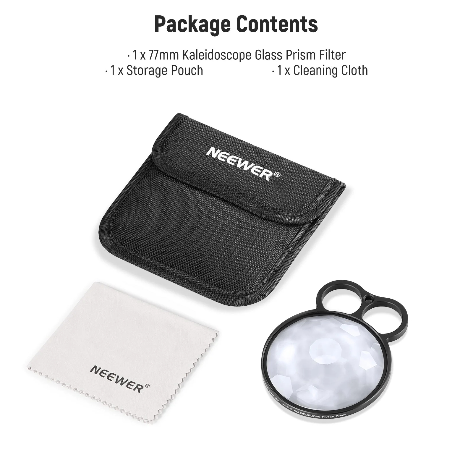 NEEWER 77mm Handheld Kaleidoscope Prism Lens Filter - Image 8