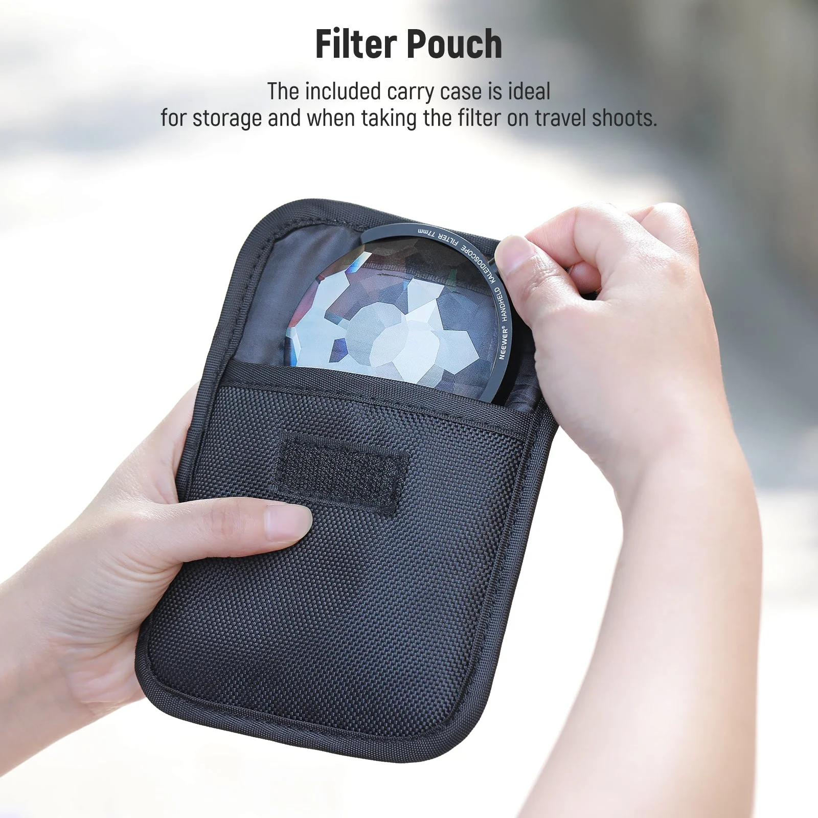NEEWER 77mm Handheld Kaleidoscope Prism Lens Filter - Image 7