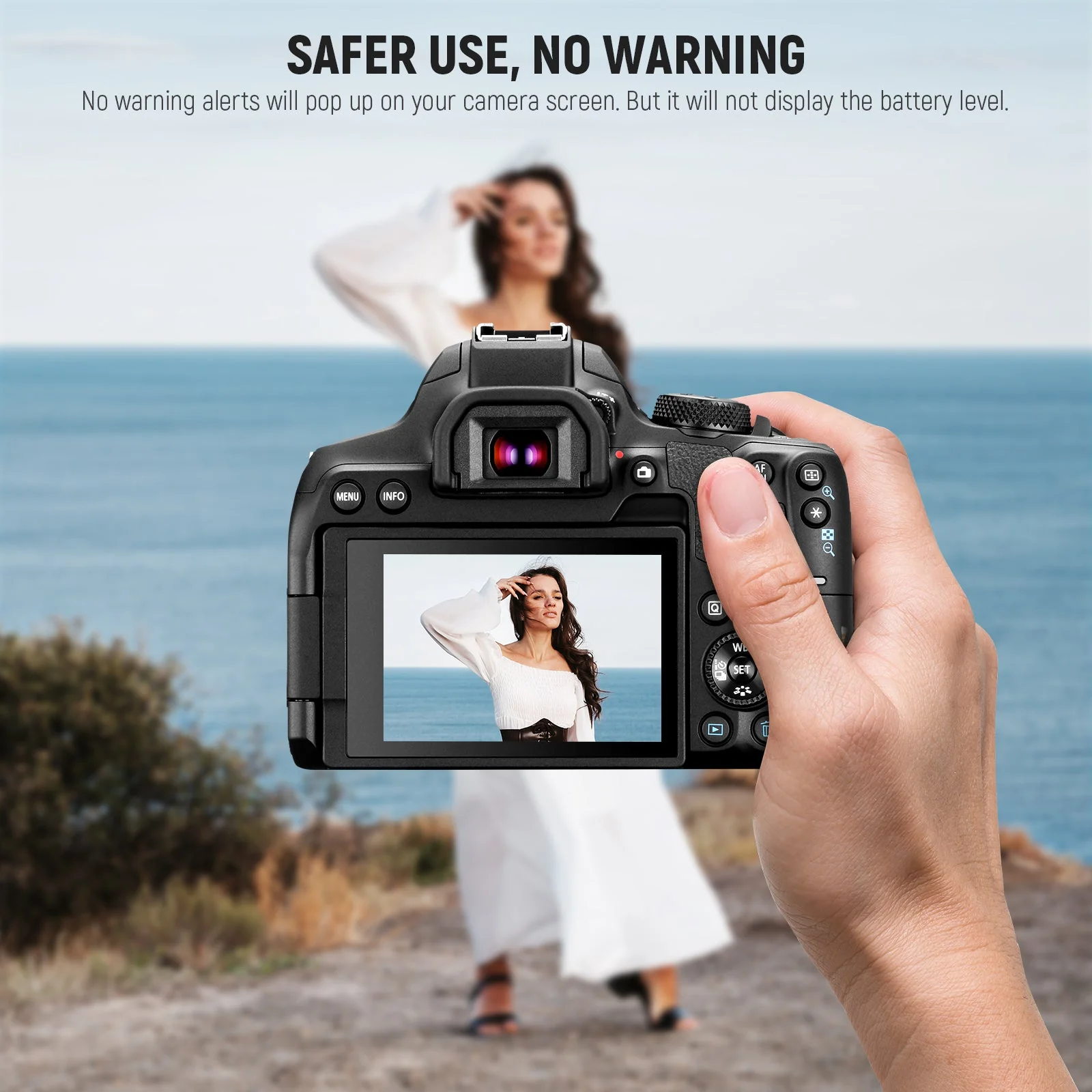 NEEWER 950mAh LP-E17 Canon Replacement Camera Battery - Image 7