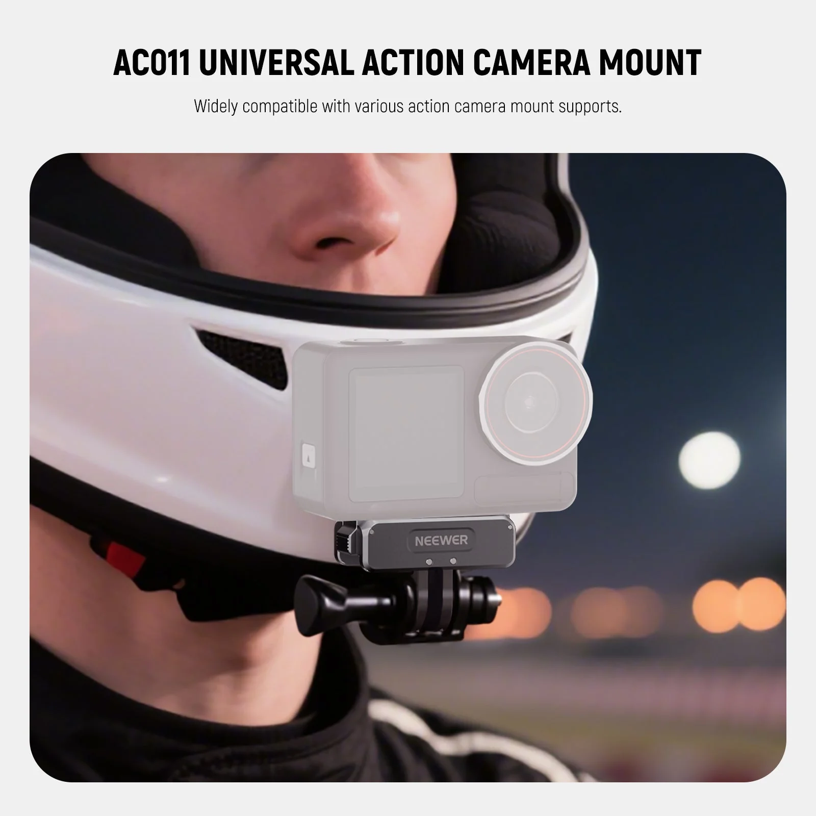 NEEWER AC011+AC012+ AC013 Action Camera Mount Kit For DJI Osmo Action 5 Pro/4/3 - Image 3