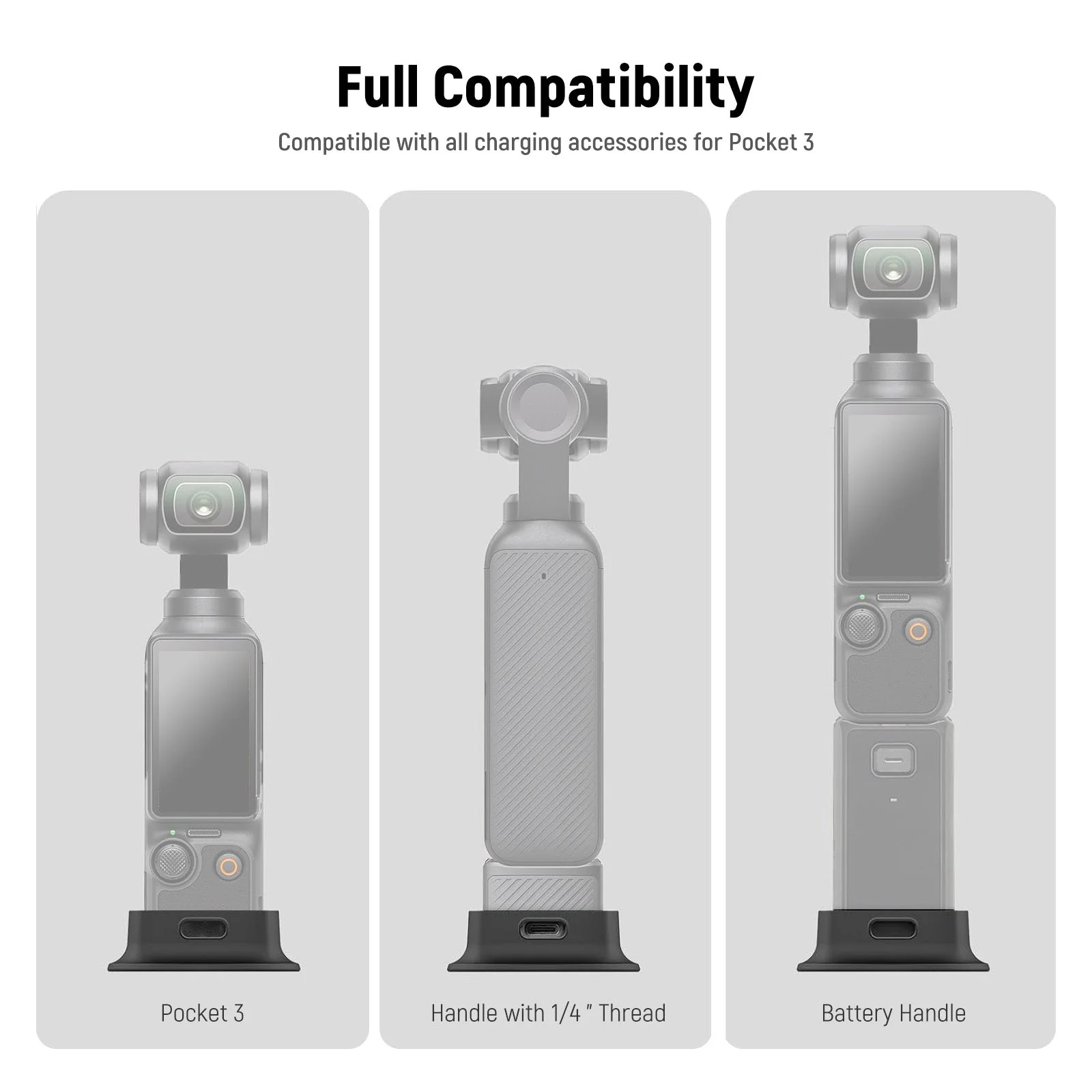 NEEWER AC020 Silicone Stand Base for DJI Osmo Pocket 3 - Image 4