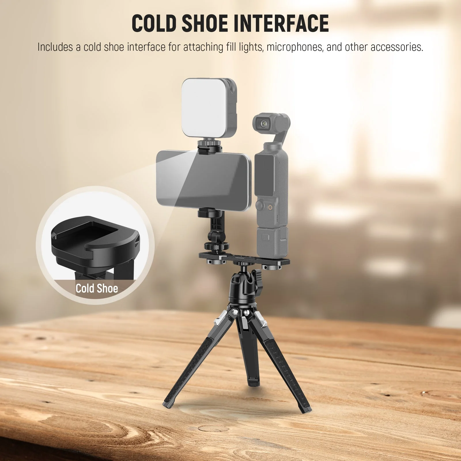 NEEWER AC021 Phone Holder Mount For DJI Osmo Pocket 3 - Image 6