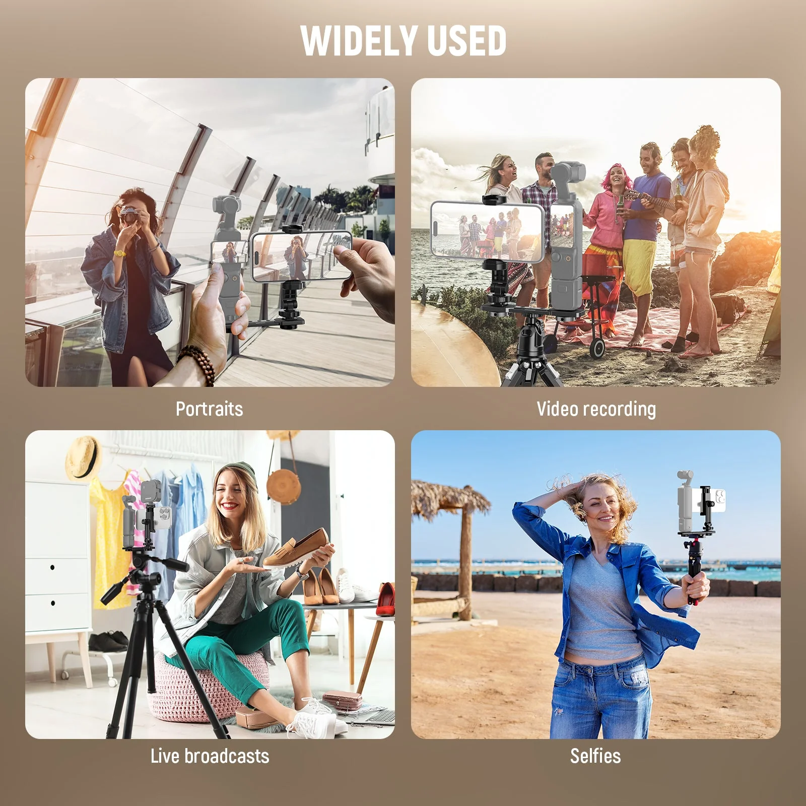 NEEWER AC021 Phone Holder Mount For DJI Osmo Pocket 3 - Image 7