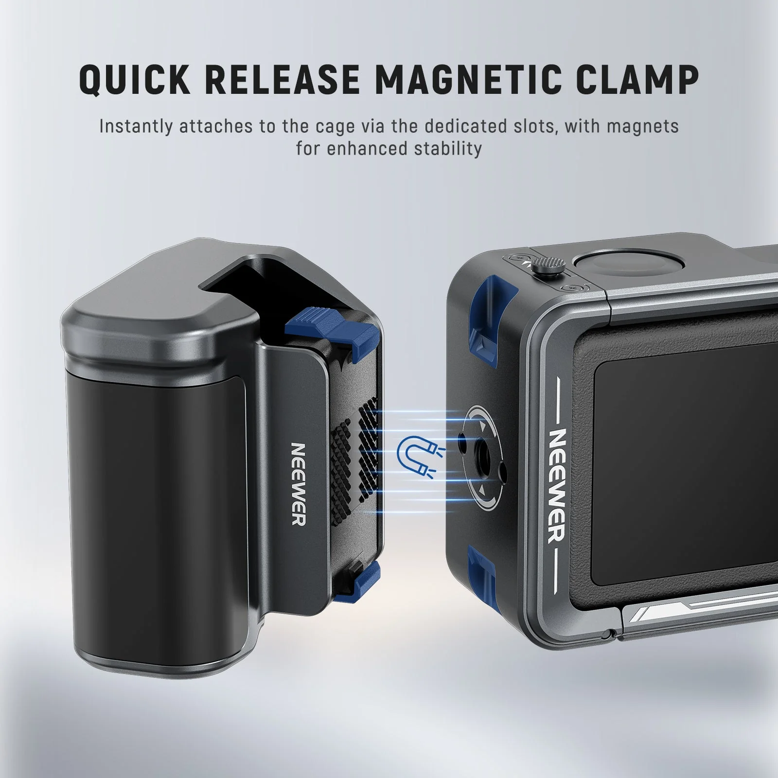 NEEWER AC034 Side Handle for AC014 DJI Osmo Action 5 Pro/4/3 Cage - Image 3