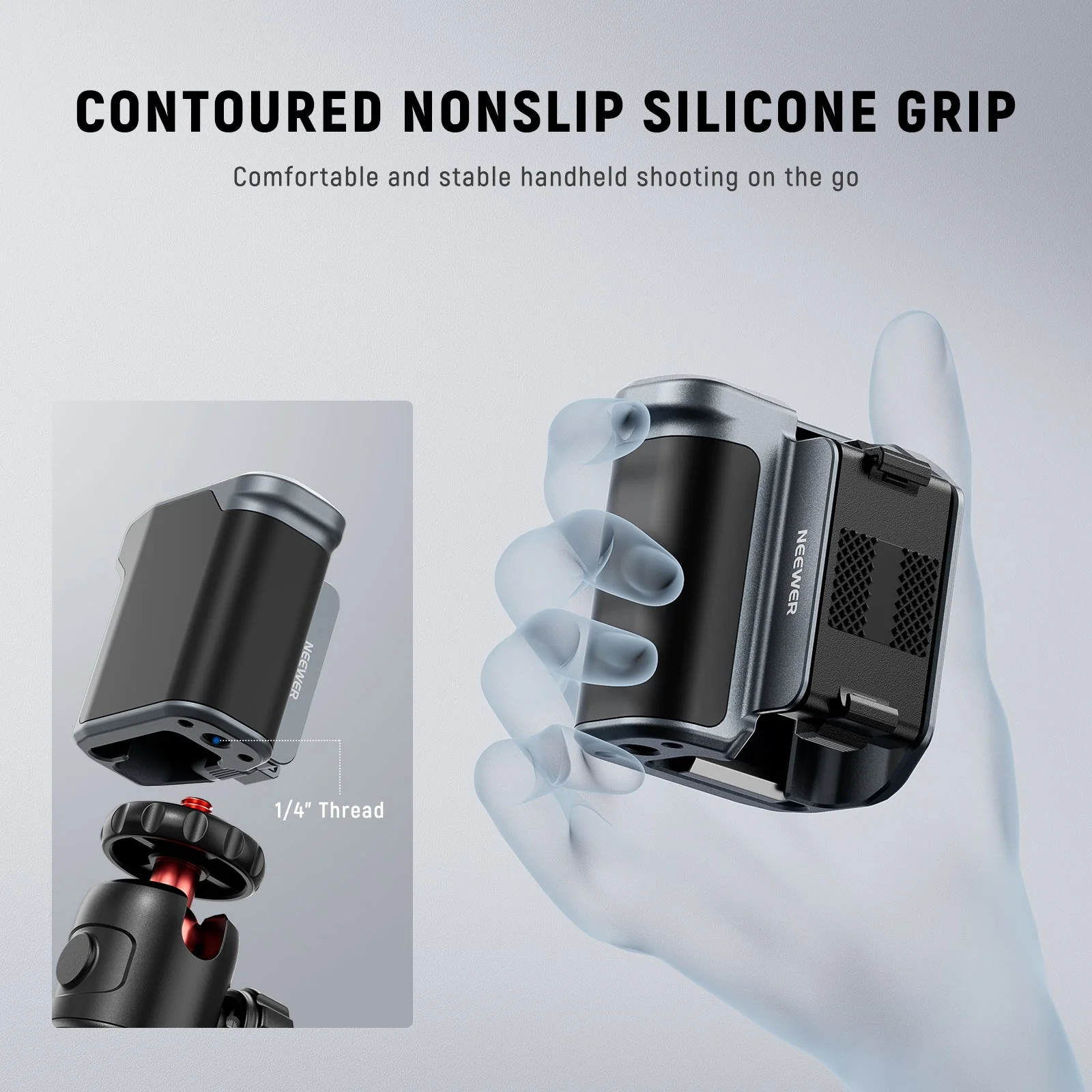 NEEWER AC034 Side Handle for AC014 DJI Osmo Action 5 Pro/4/3 Cage - Image 5