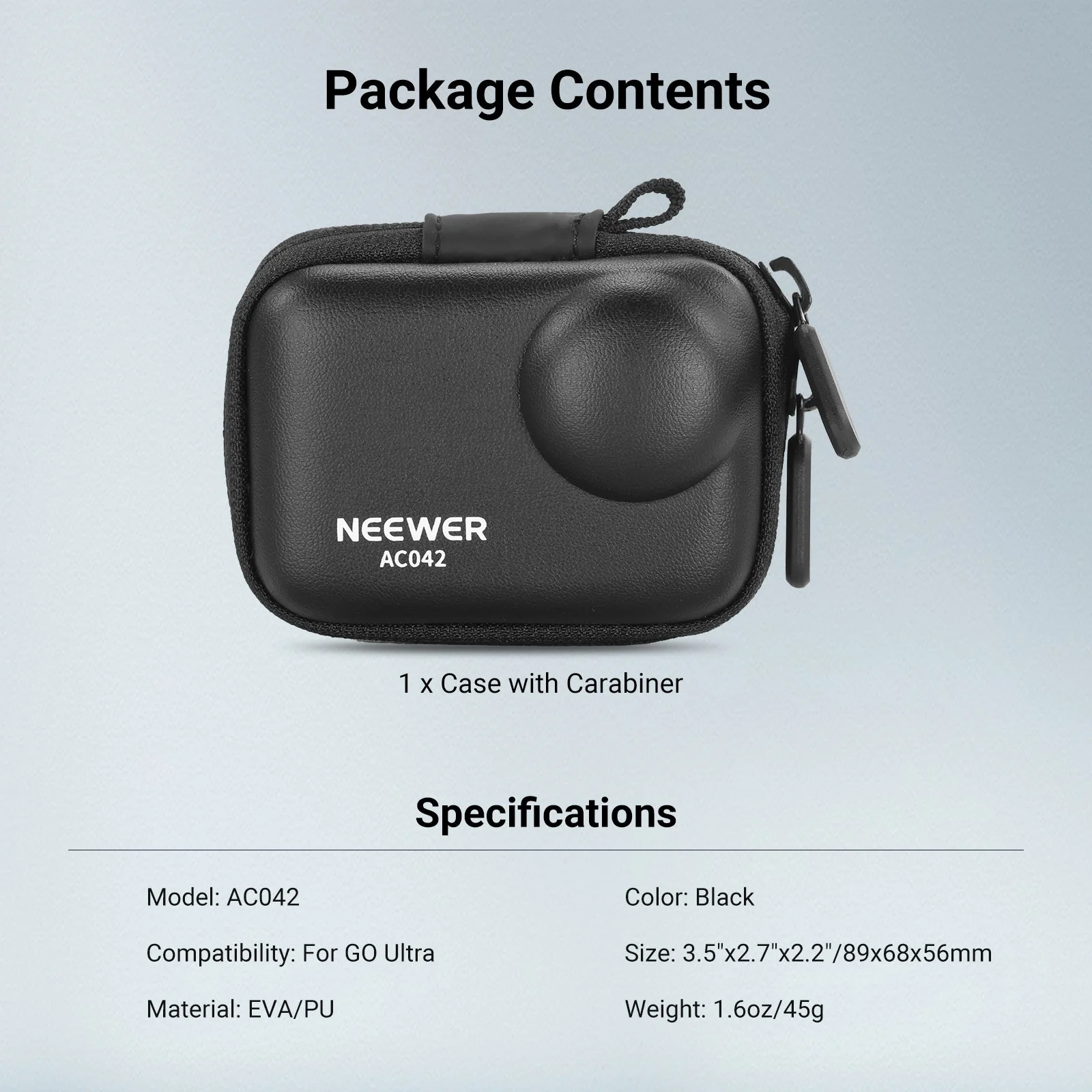 NEEWER AC042 Storage Case Compatible with Insta360 GO Ultra - Image 7